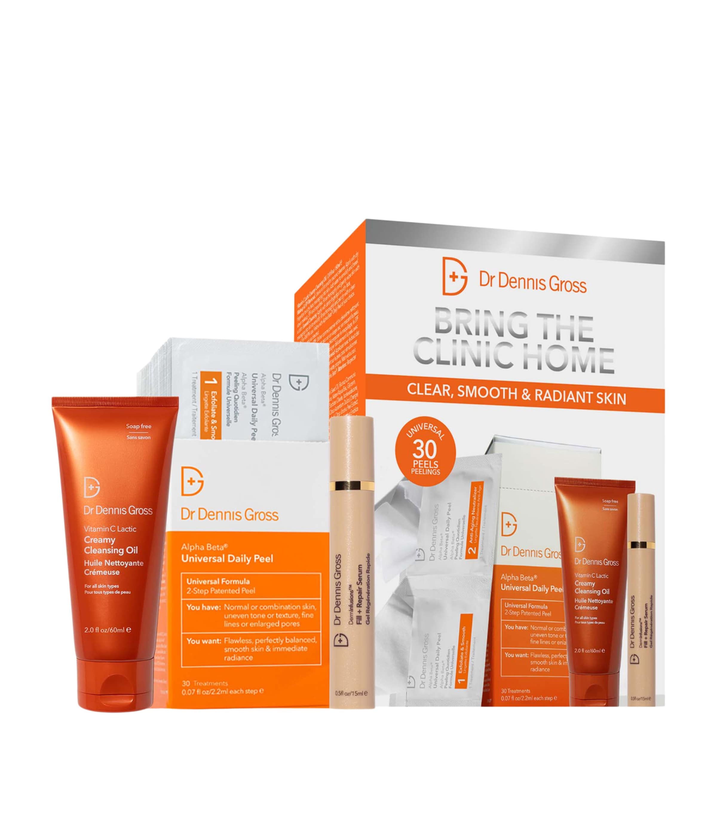 Dr Dennis Gross Bring The Clinic Home Gift Set