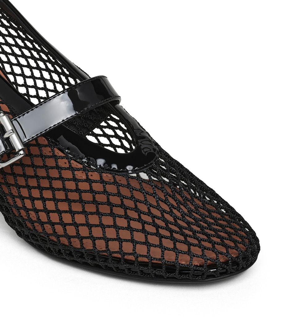 Alaïa Mesh Babies Pumps 55 Black Image 4