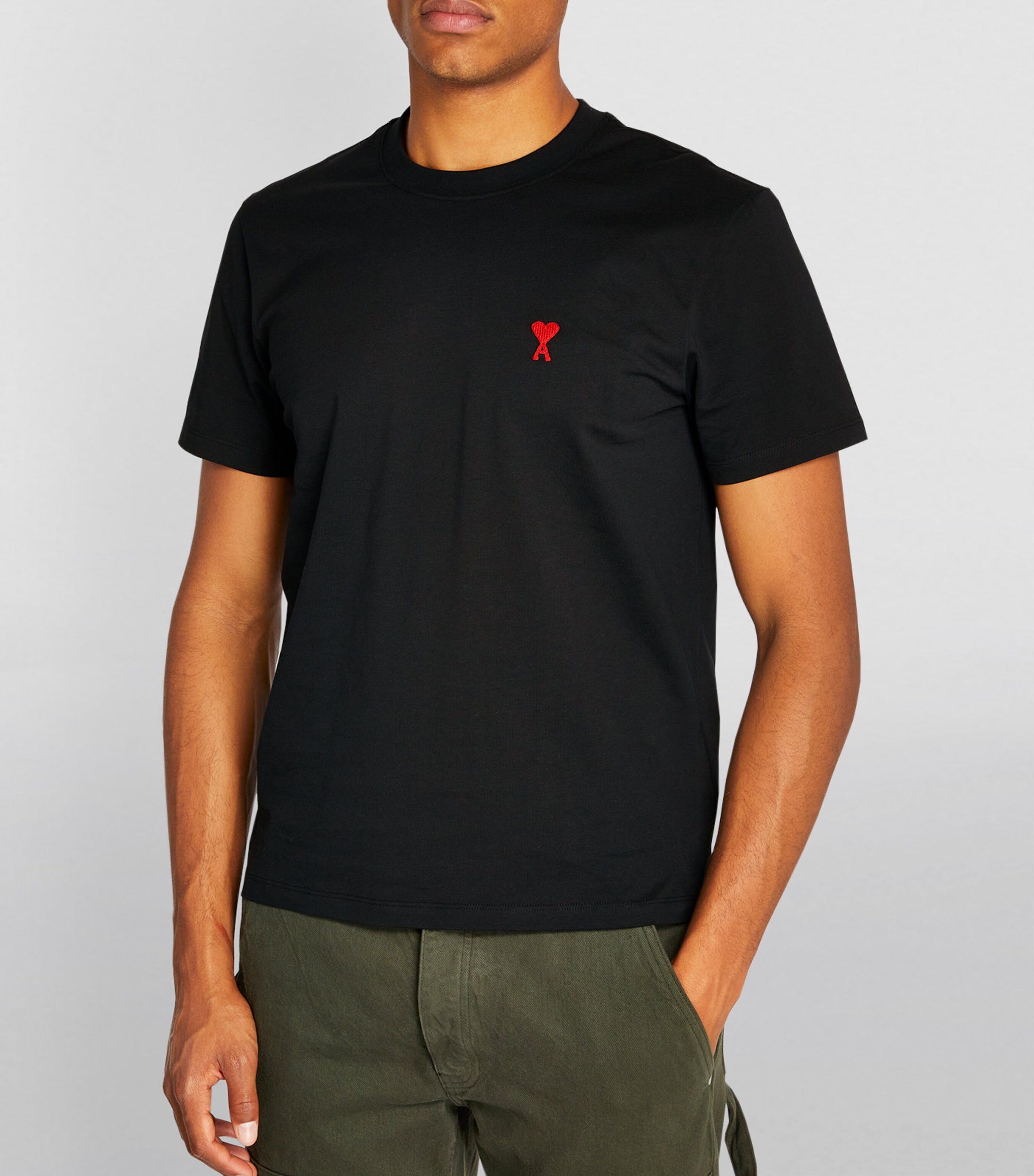 Organic Cotton Ami de Coeur T-Shirt BLACK/001 Image 3