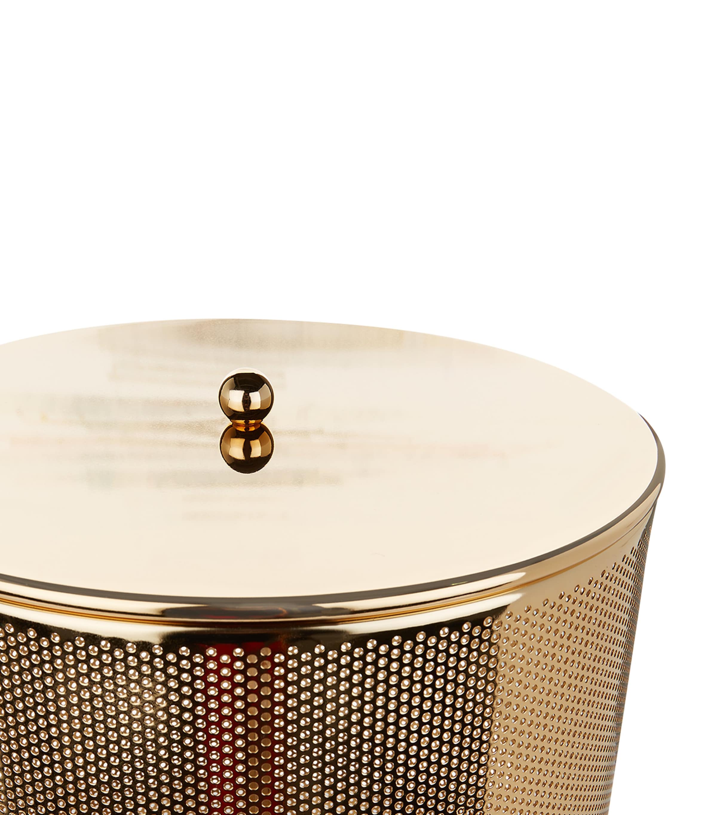 Cylinder Laundry Basket GOLD Image 2