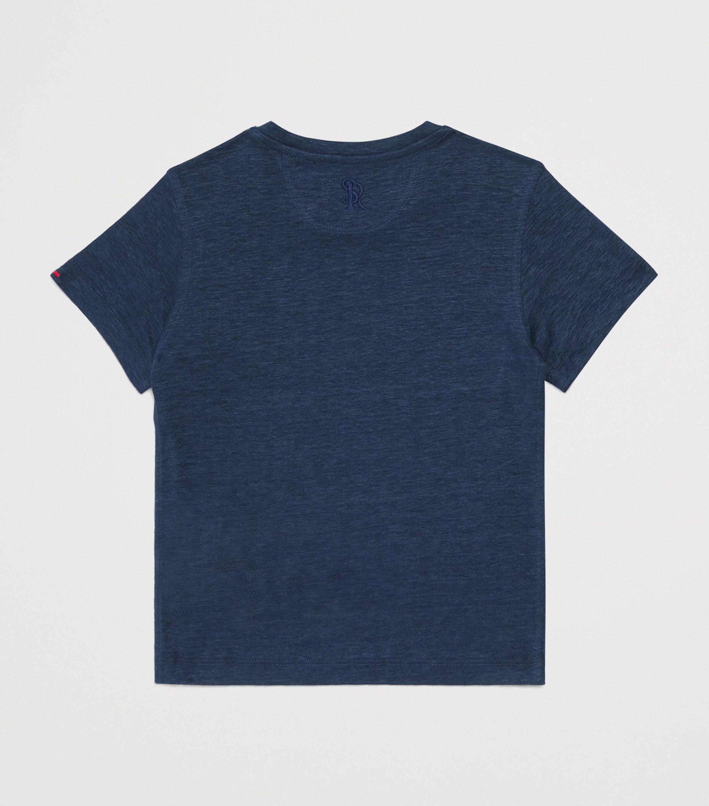 Stefano Ricci Kids Linen Embroidered Monogram T-Shirt (4-16 Years) Image 2