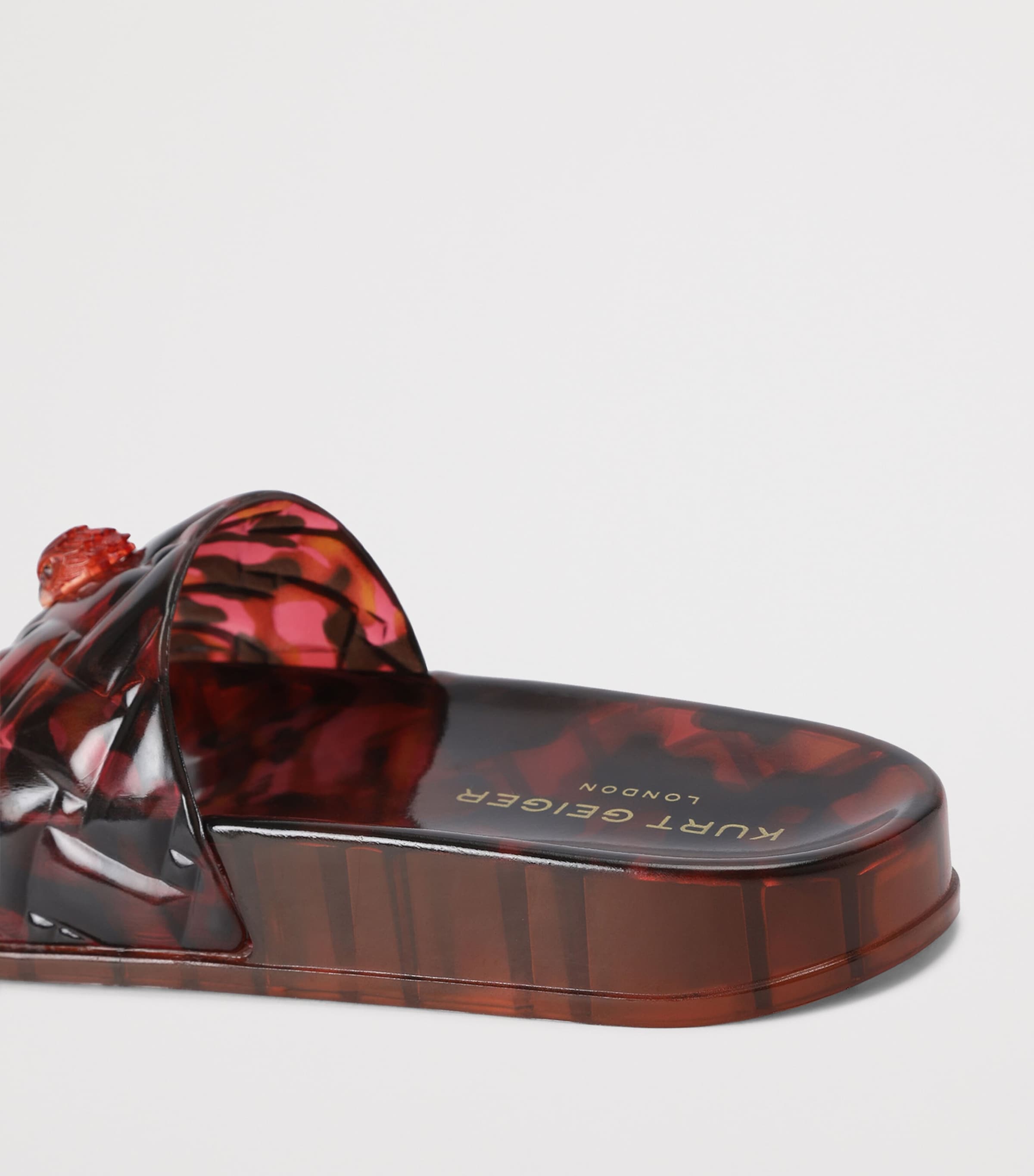 Kurt Geiger London Jelly Meena Slides Brown/oth Image 2