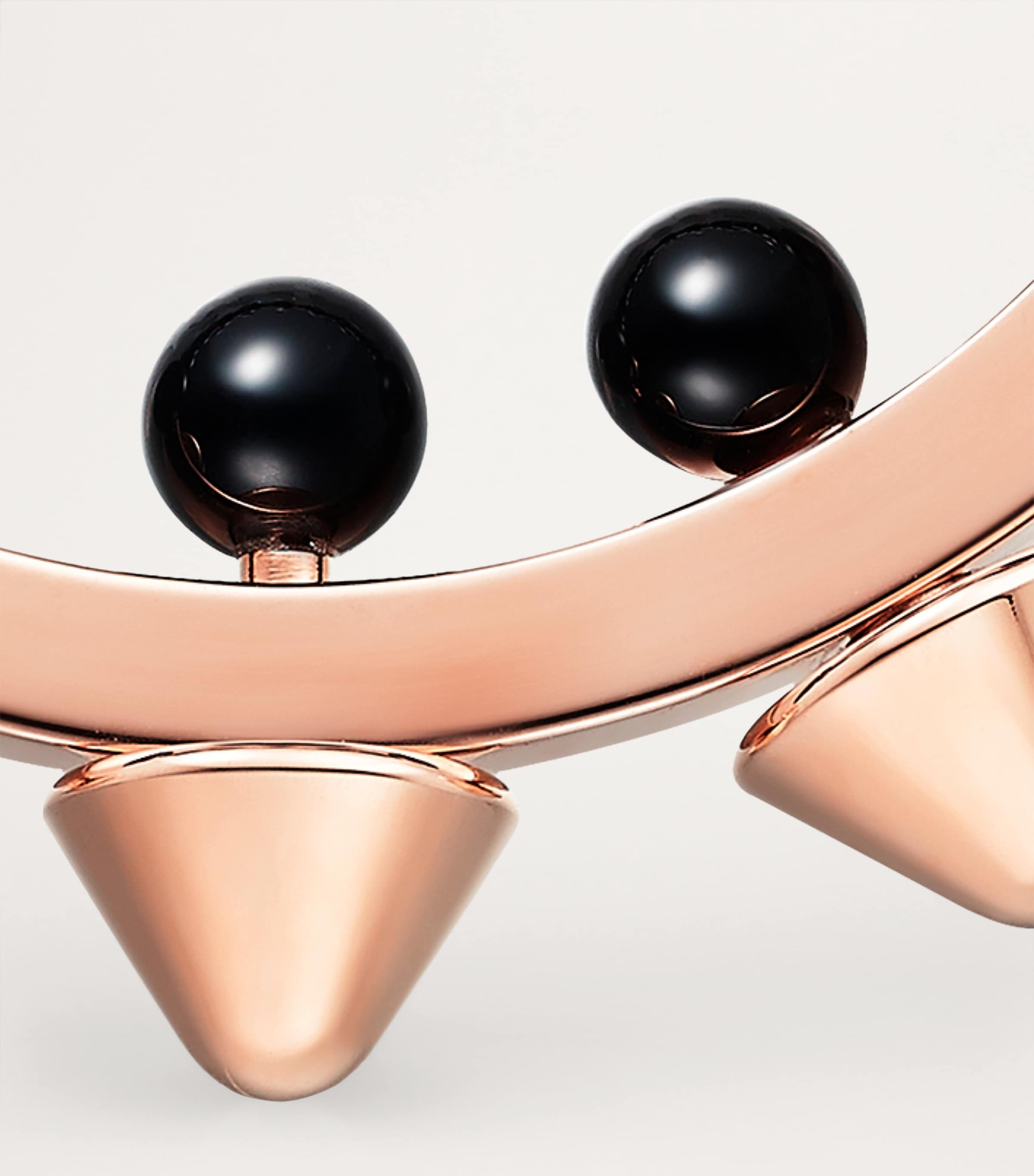 Cartier Rose Gold and Onyx Clash de Cartier Rings Rose Gold Image 9