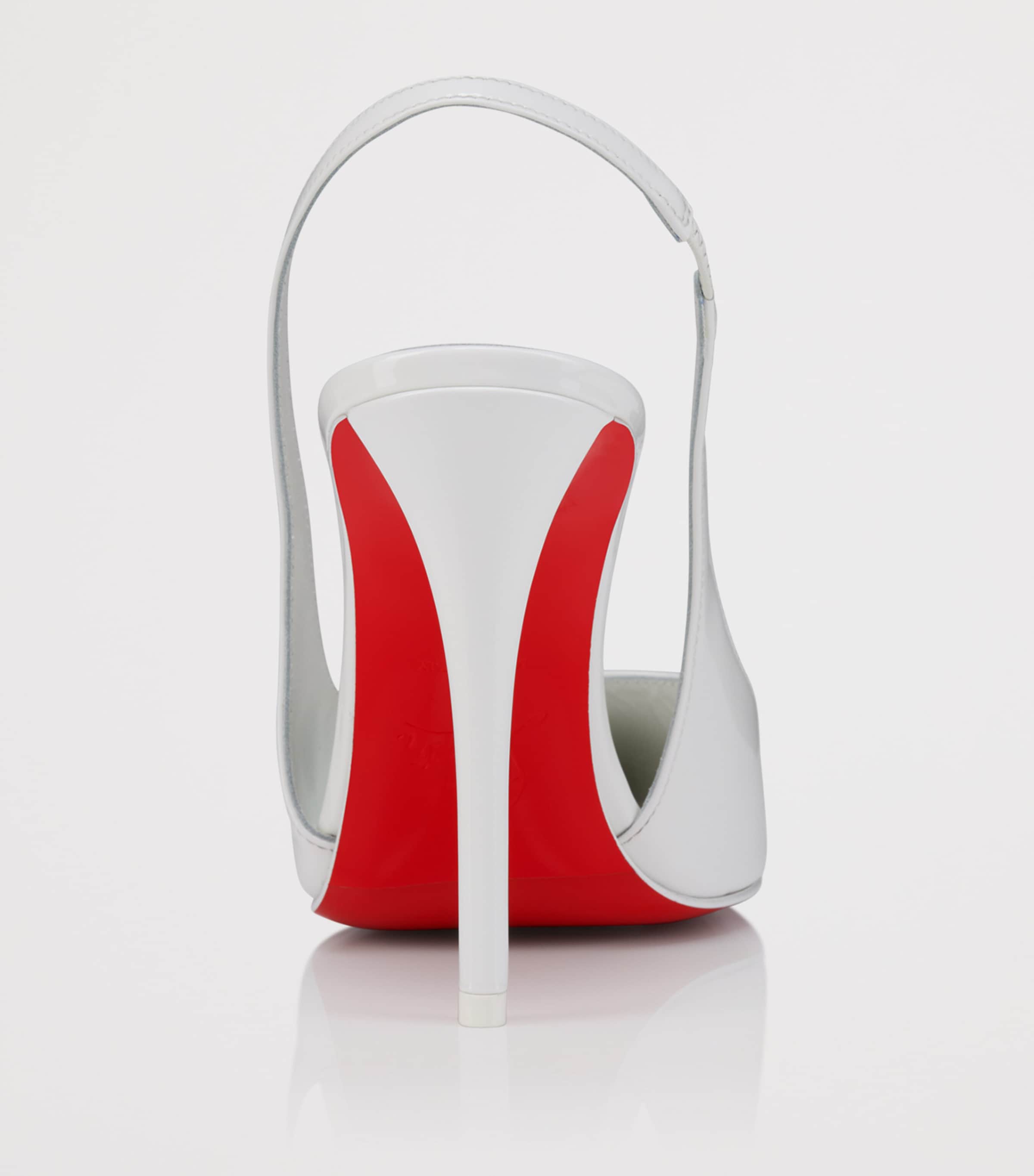 Christian Louboutin Miss Z Sling Patent Leather Slingback Pumps 100 Image 4