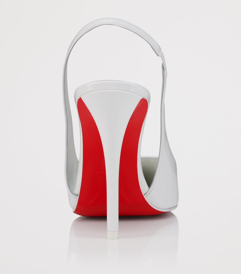 Christian Louboutin Miss Z Sling Patent Leather Slingback Pumps 100 Image 4