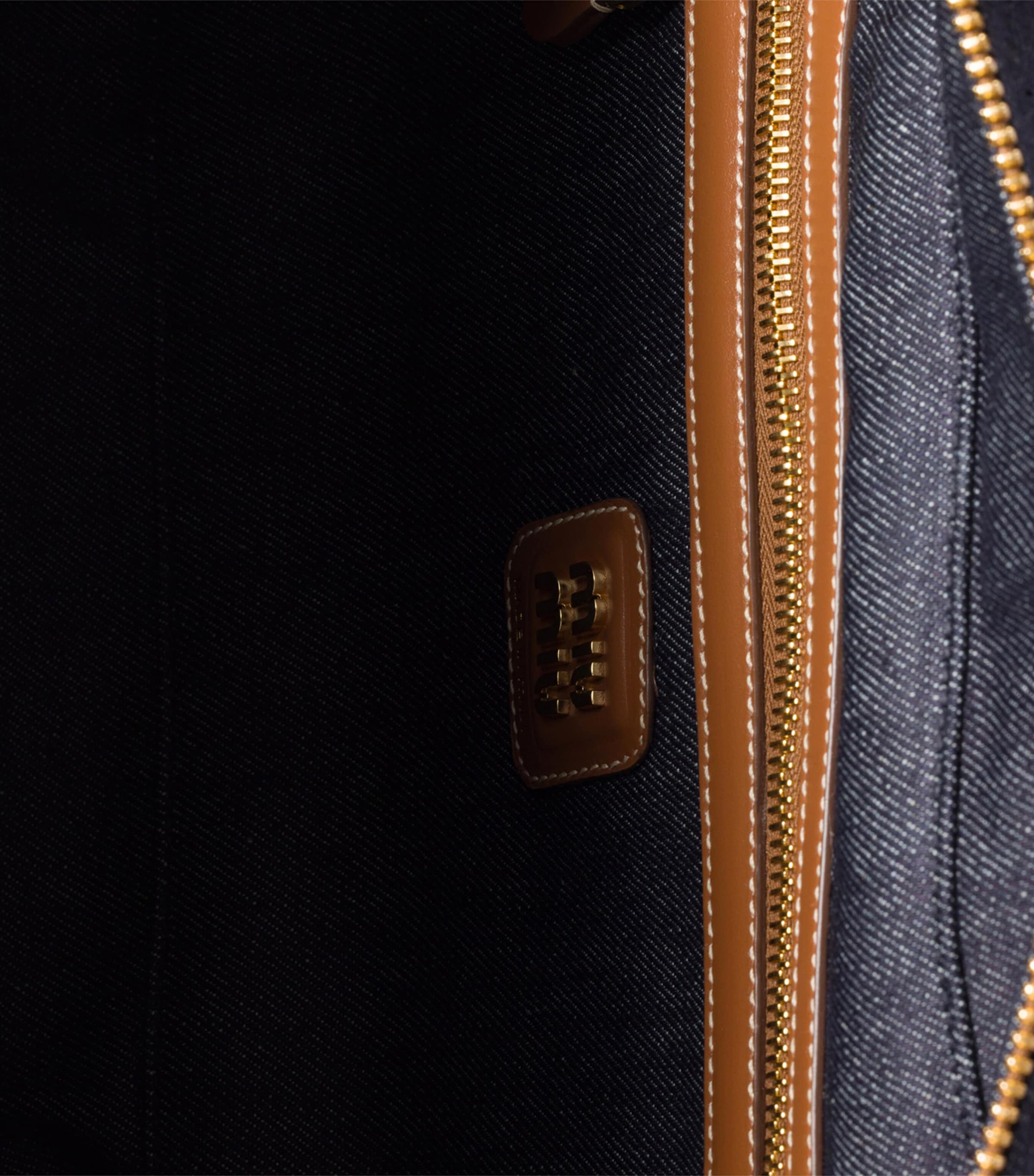 Denim Beau Top-Handle Bag F0S30 Image 6