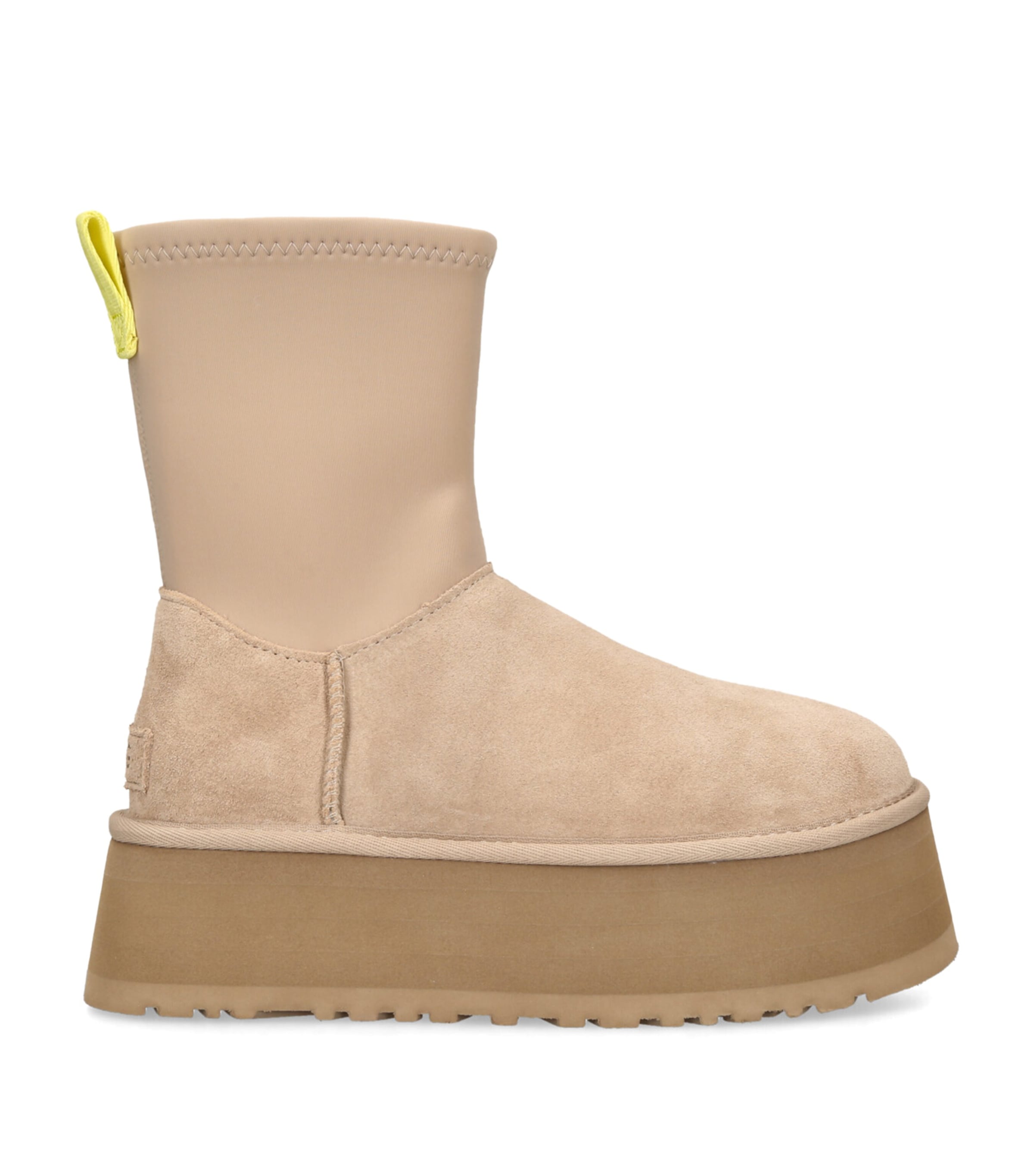 Ugg Classic Dipper Platform Boots 45 In Sand