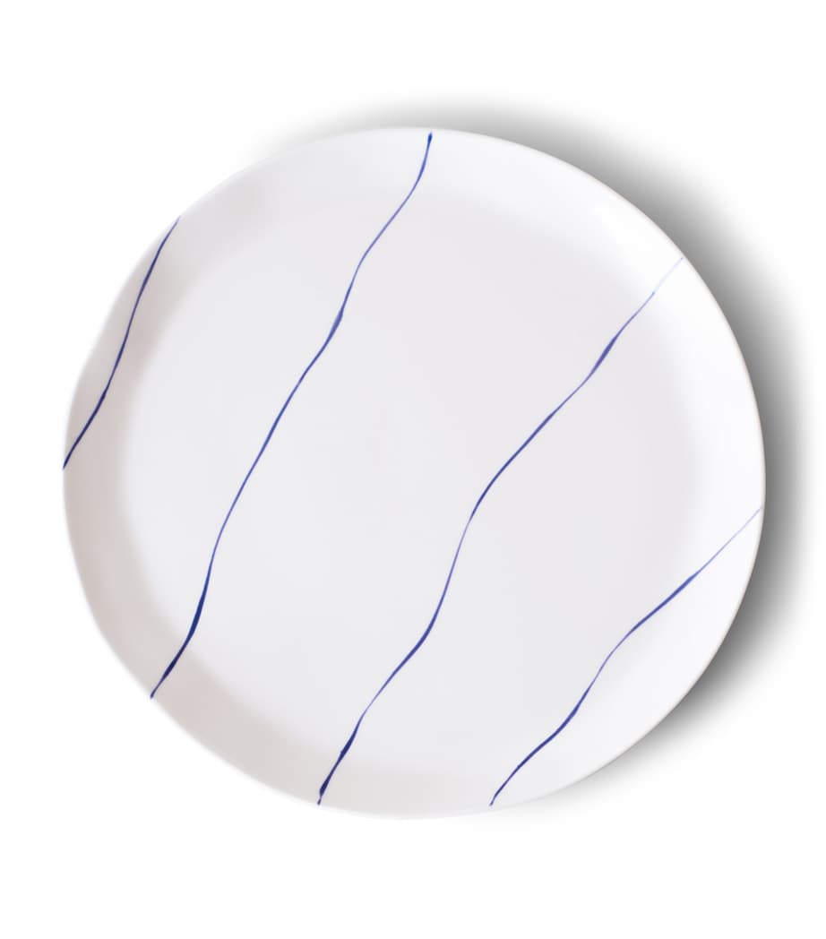 Stripe Side Plate (24cm) STRIPED Image 1