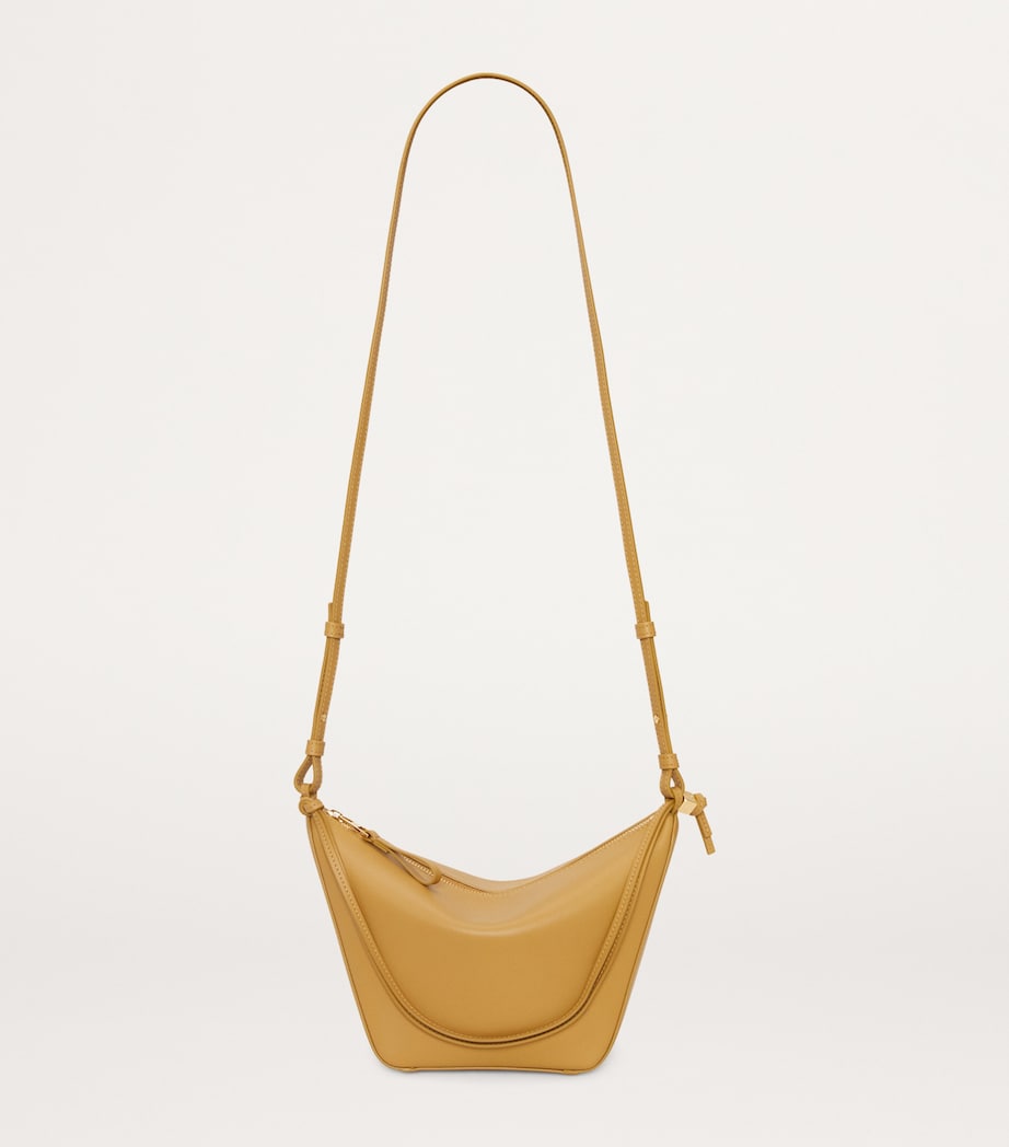 Mini Leather Hammock Hobo Shoulder Bag SAHARA Image 5