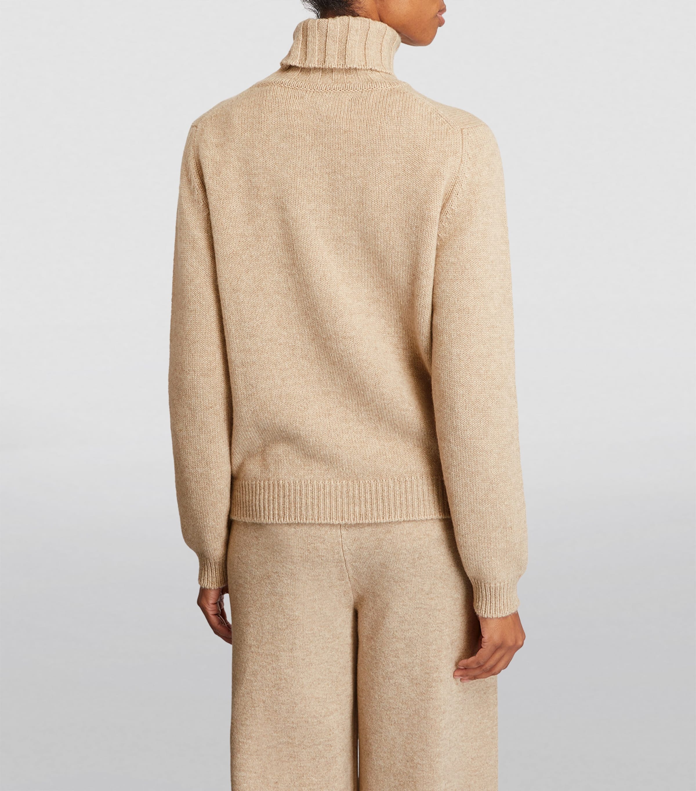 Cashmere Rollneck Sweater OATMEAL MARL Image 2