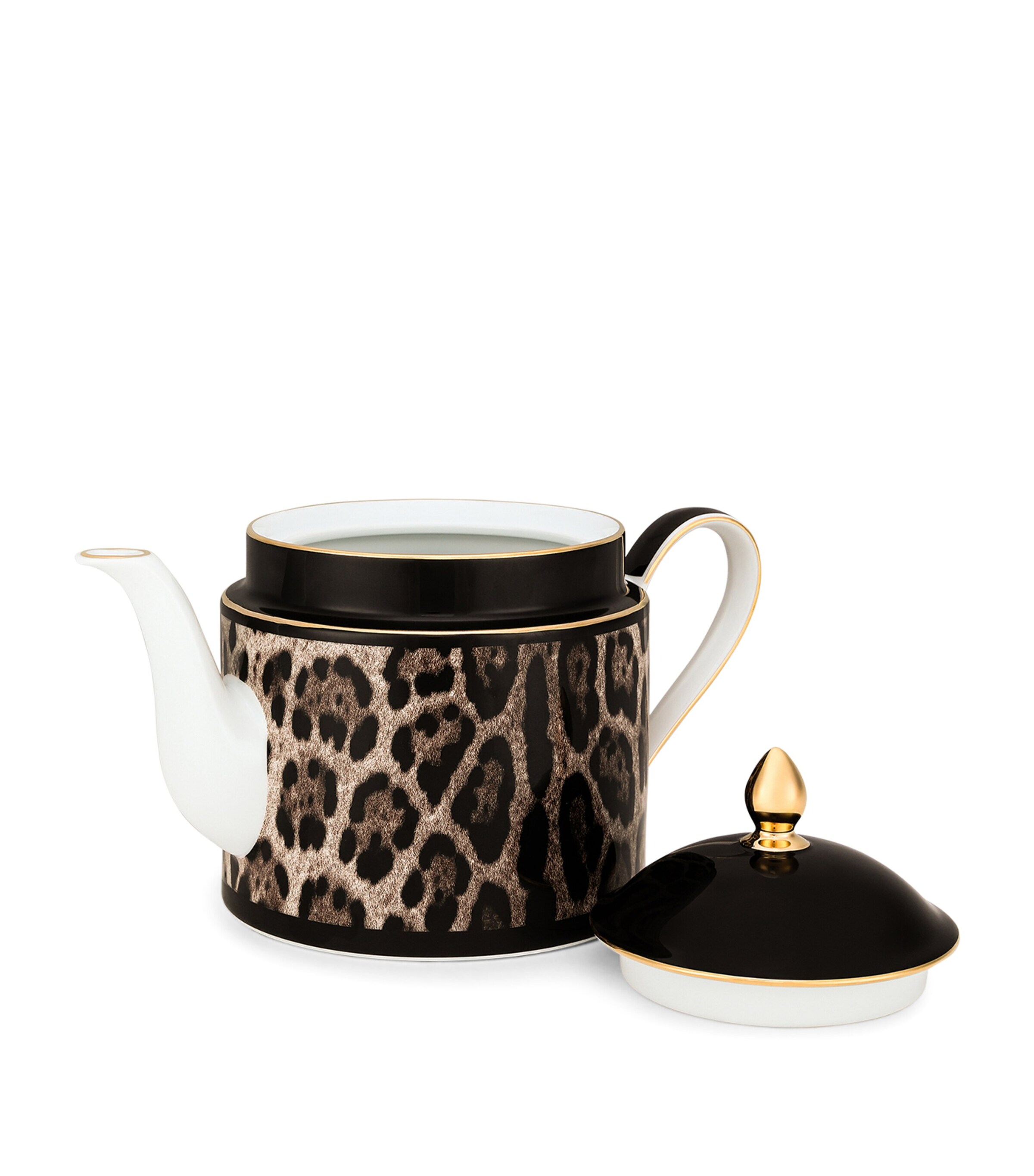 Dolce&Gabbana Casa Porcelain Leopardo Teapot Leopardo Image 4