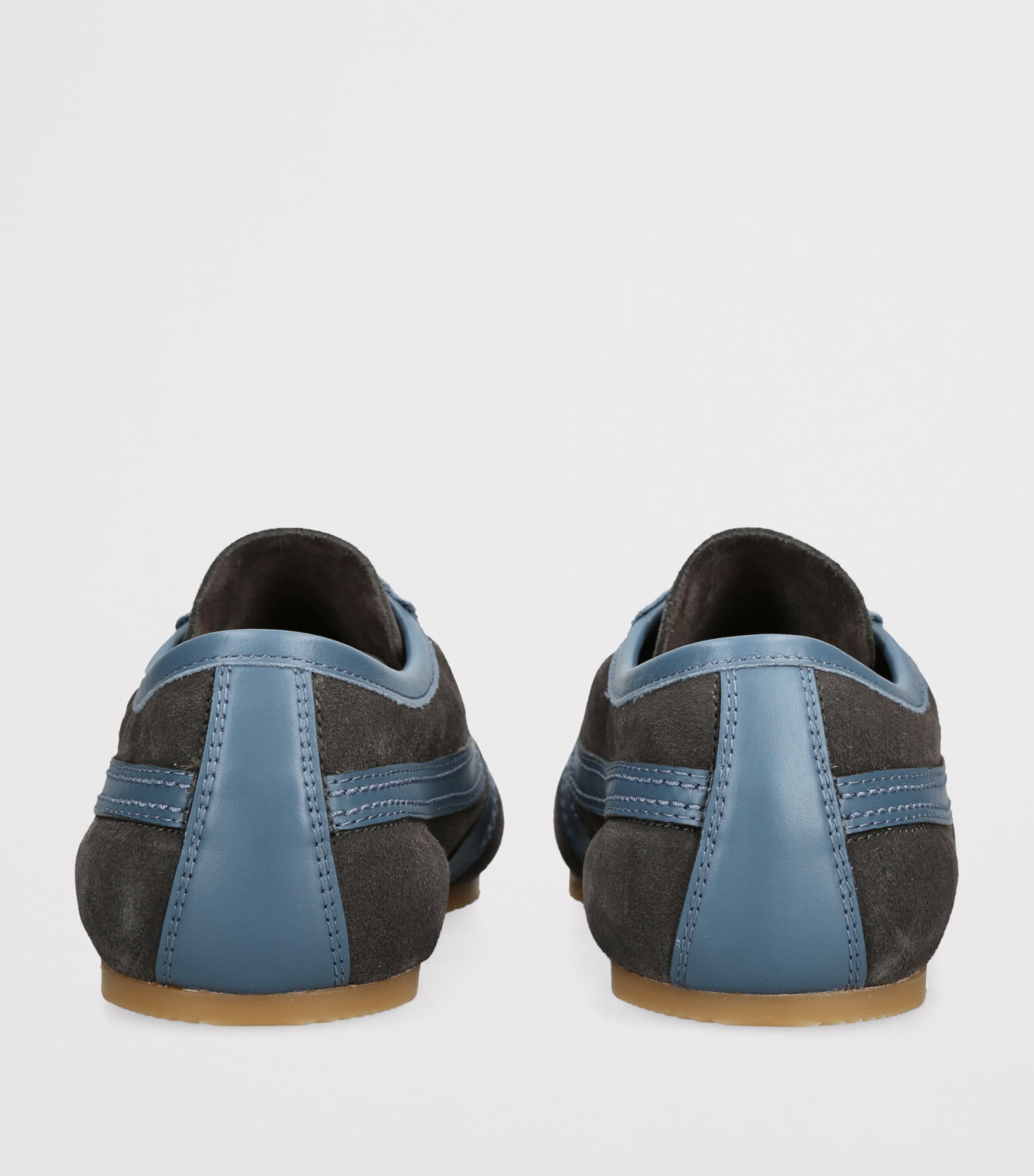 DRIES VAN NOTEN Suede Dustin Sneakers Grey/d.cmb Image 2