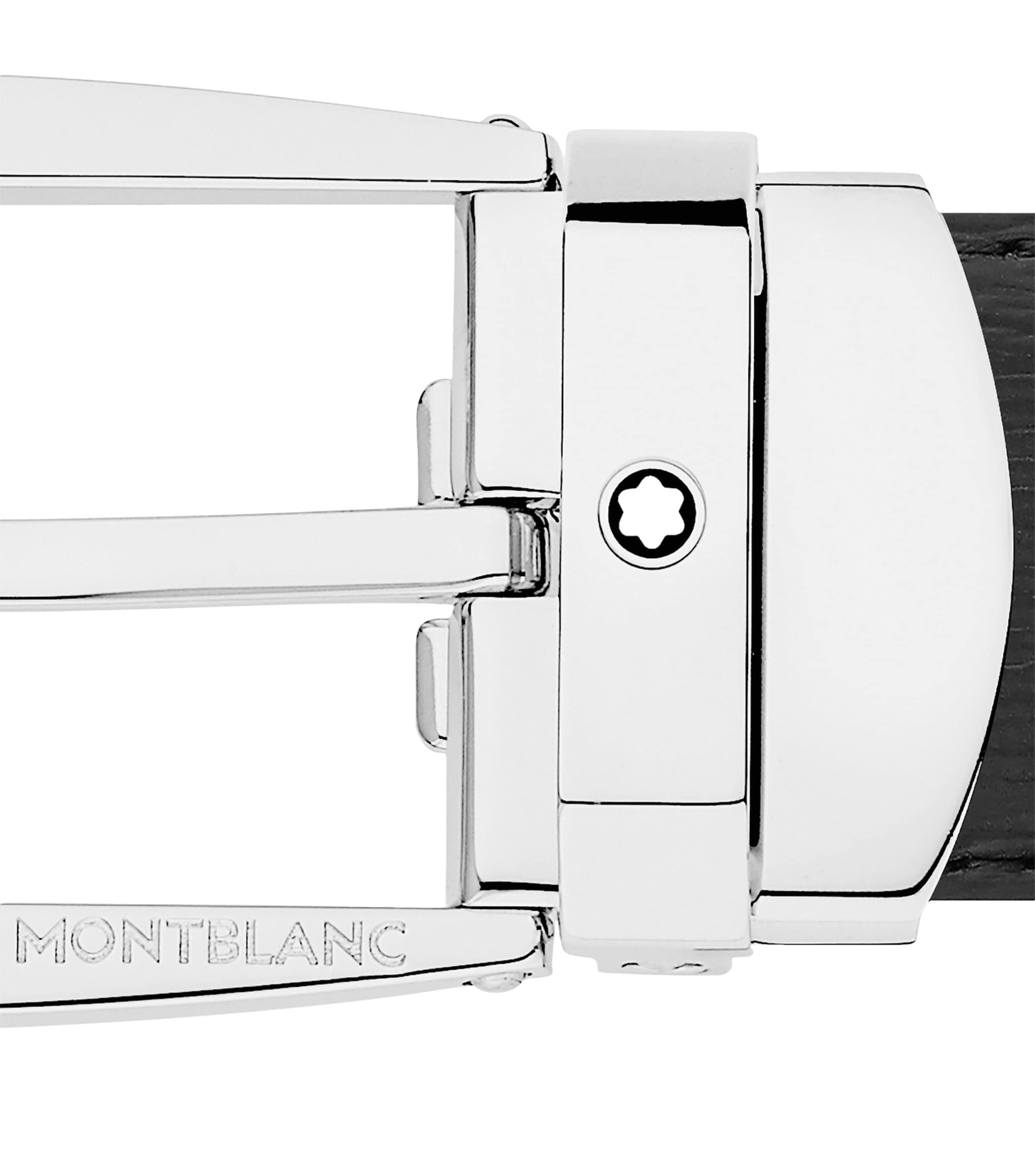 Leather Trapeze Belt NO COLOUR Image 3