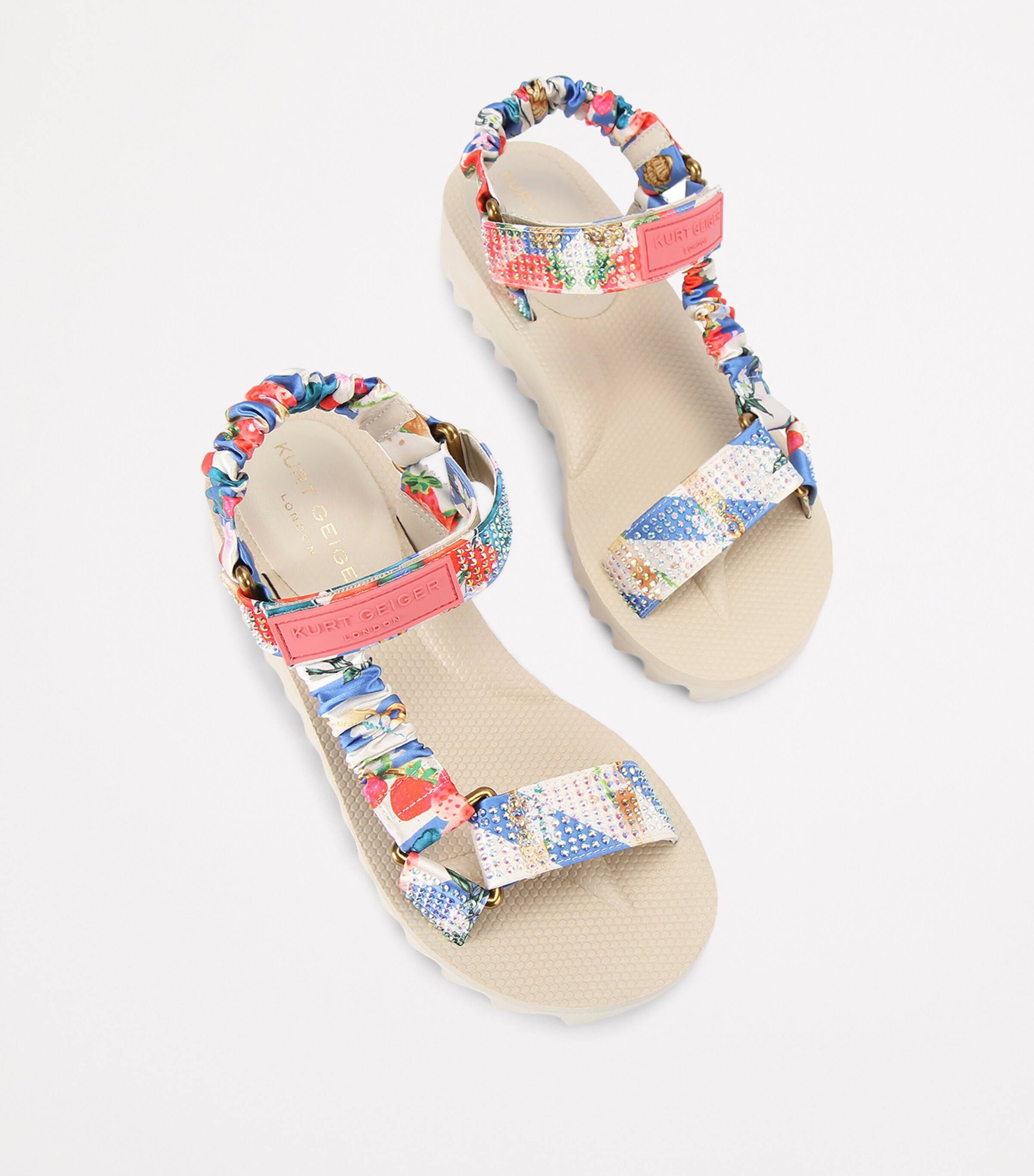 Kurt Geiger London Orion Sandals White/oth Image 4