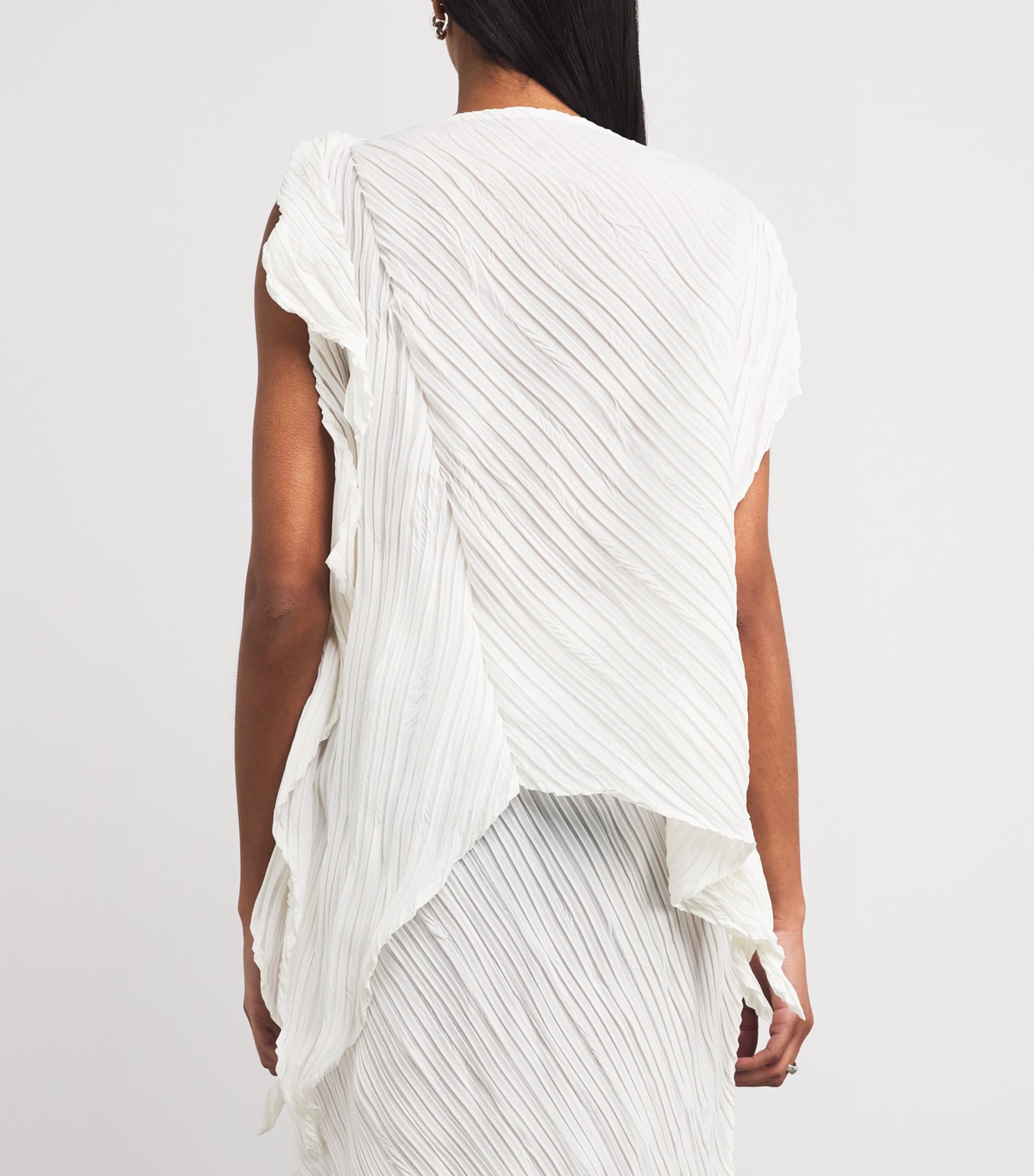 WRINKLED AND TWISTED Shirt Washi White – ISSEY MIYAKE EU
