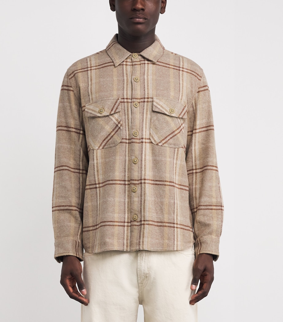 Cotton Seymore Overshirt RUSTIC PLAID Image 3