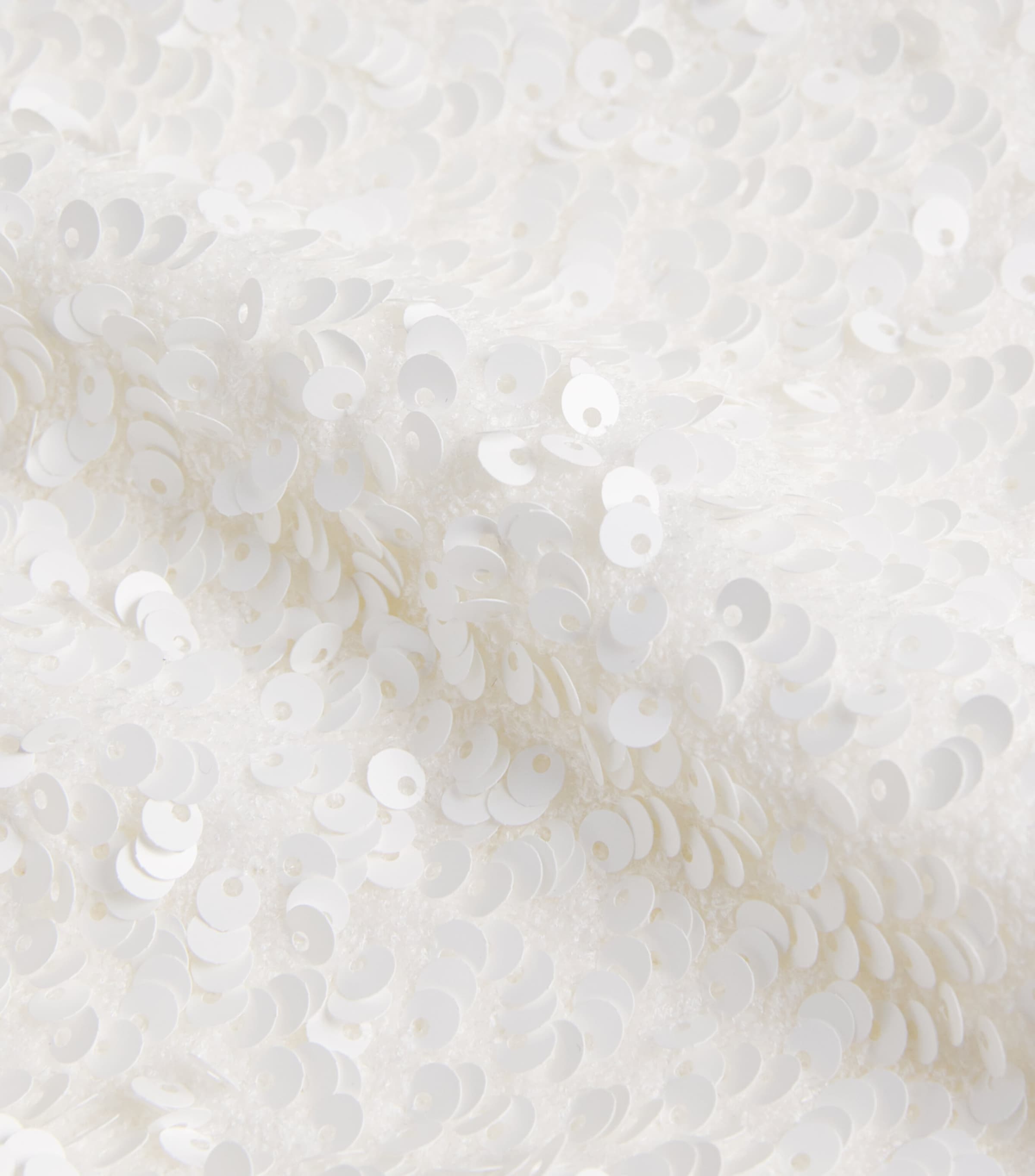 Adam Lippes Womens Sequin Knit Leto Midi Skirt Ivory Image 6