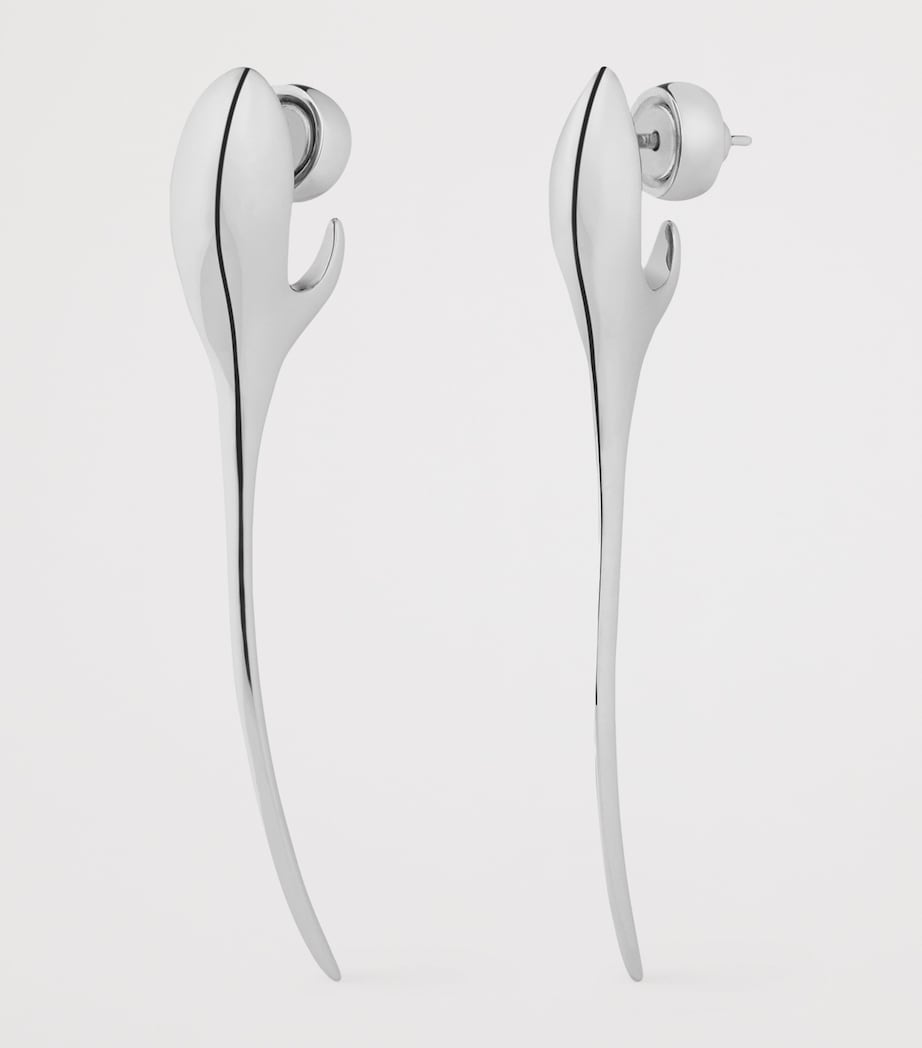 Spike Earrings SILVERY Image 3