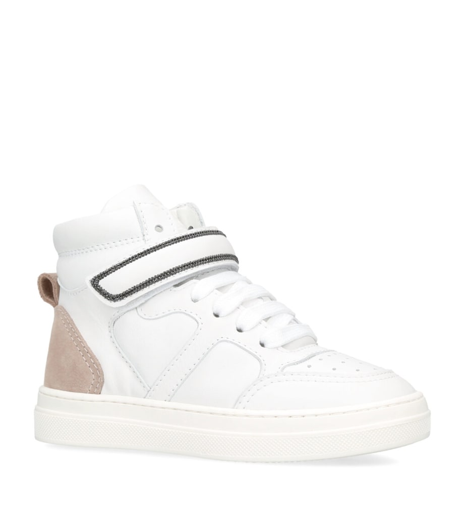 High-Top Sneakers WHITE Image 3
