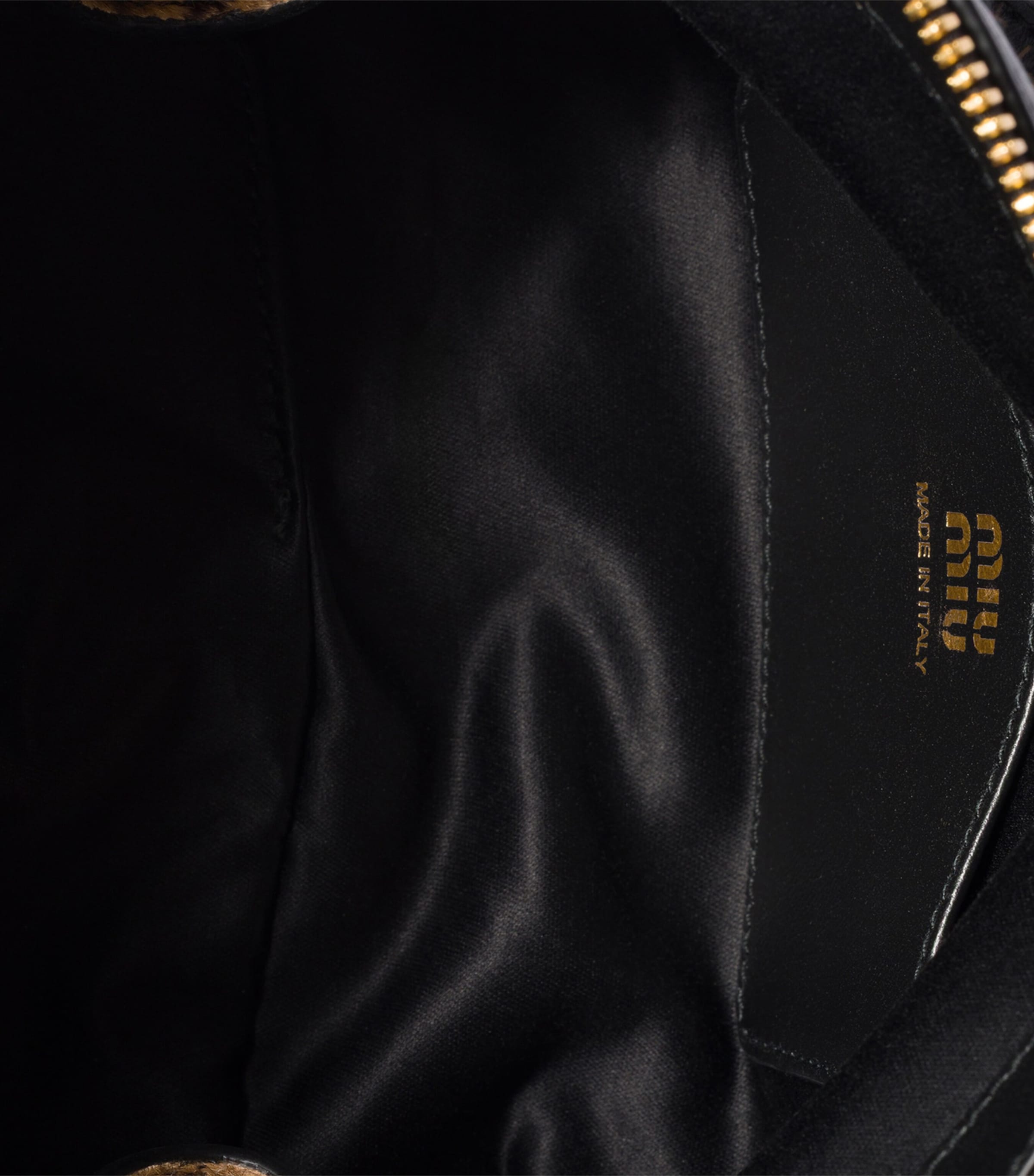 Calf Hair Leopard Clutch Bag F0151 Image 6