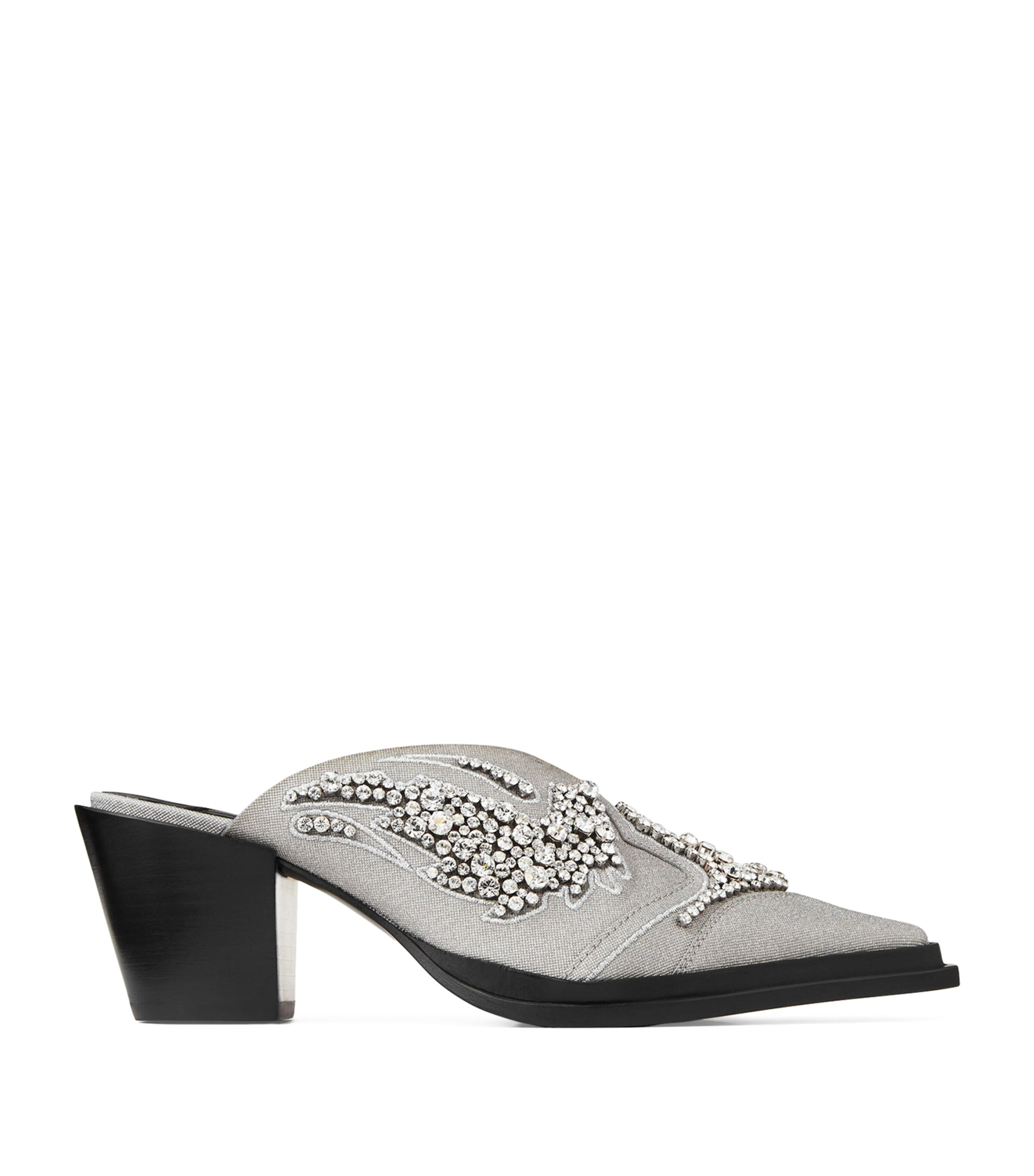 Jimmy Choo Cece Mule Ii 60 In Silver