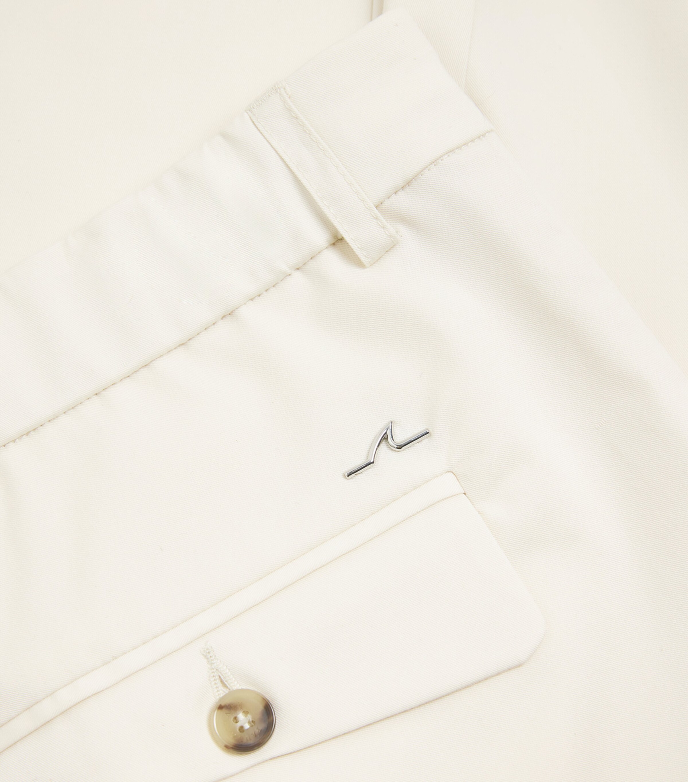 Stretch Slim-Fit Chinos with Shark Charm 782BUTTER Image 5