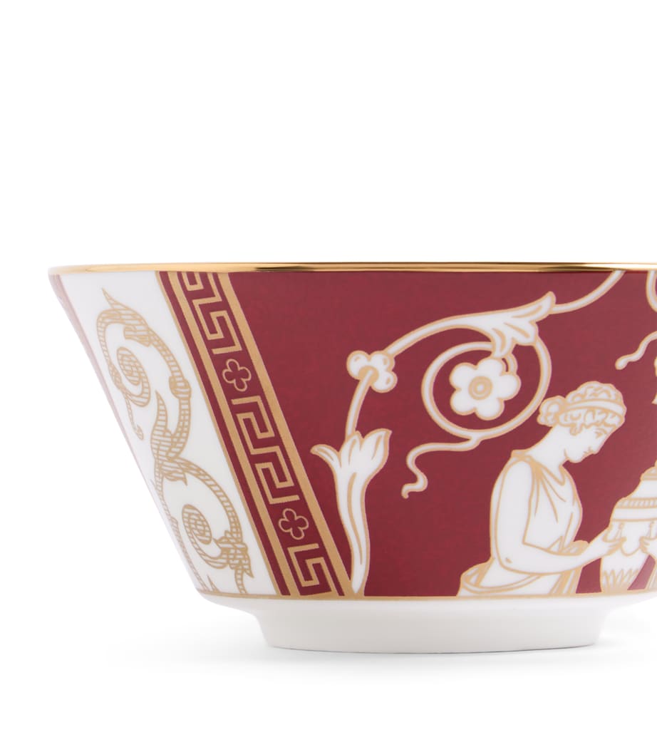 Bone China Renaissance Rice Bowl (11cm) RED Image 3