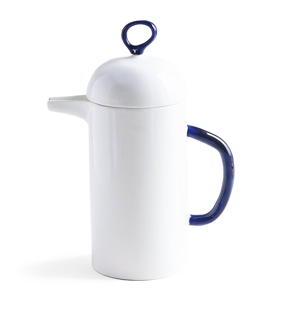 Fine Bone China Cobalt Cafetière  (1L) BLUE Image 1