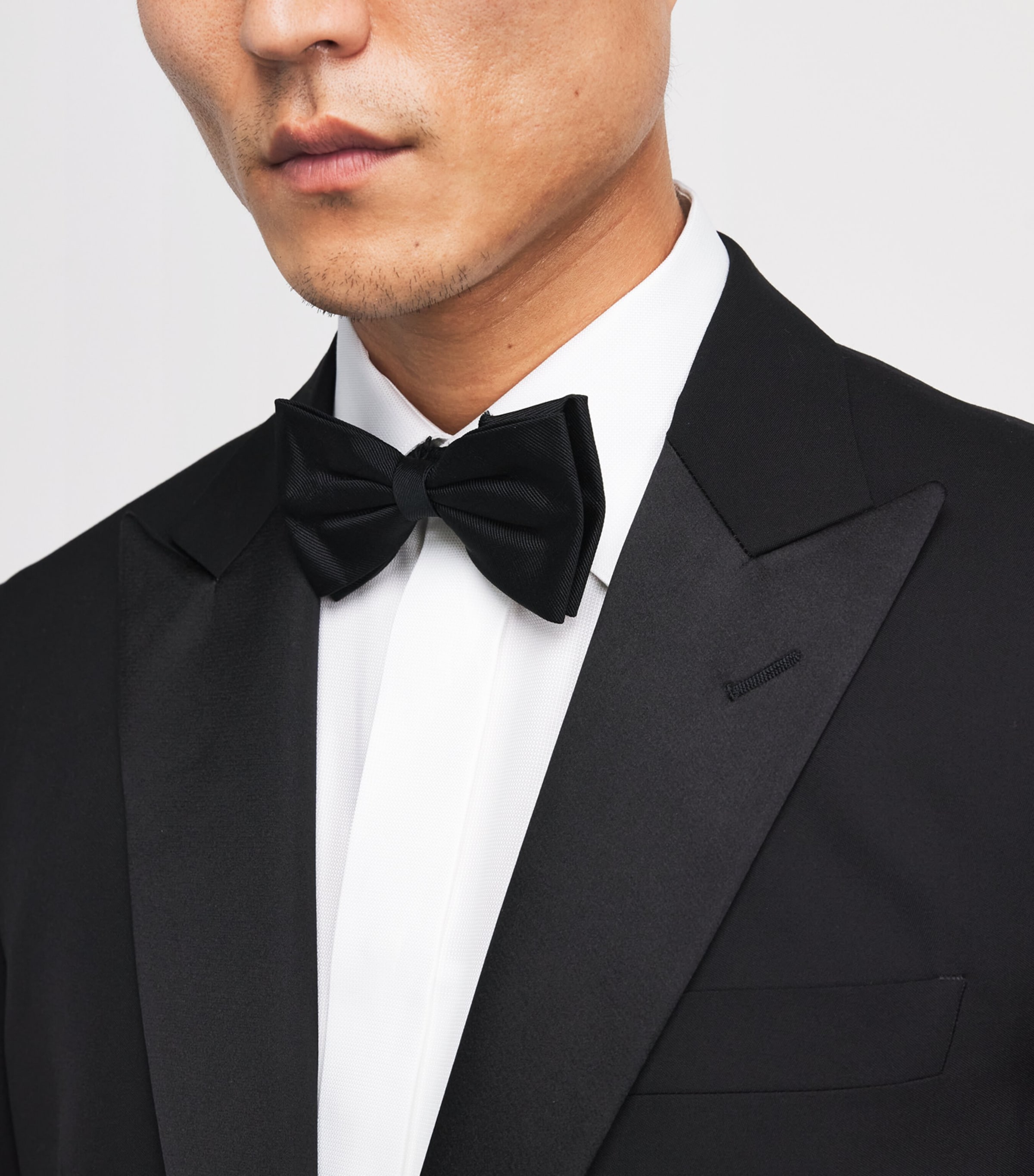 Eton Mens Cotton Hidden Placket Contemporary-Fit Shirt White Image 3