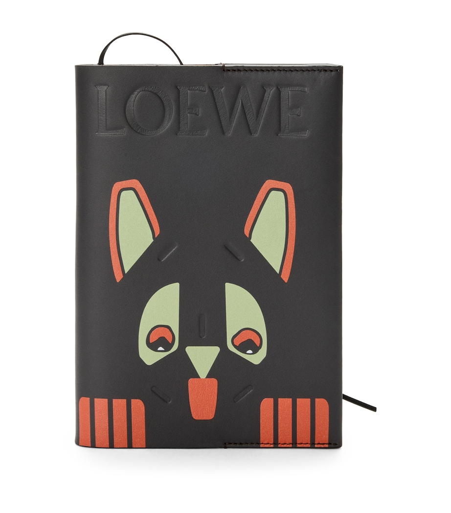 x Louis Wain Leather Notebook BLACK/MULTICOLOR Image 1