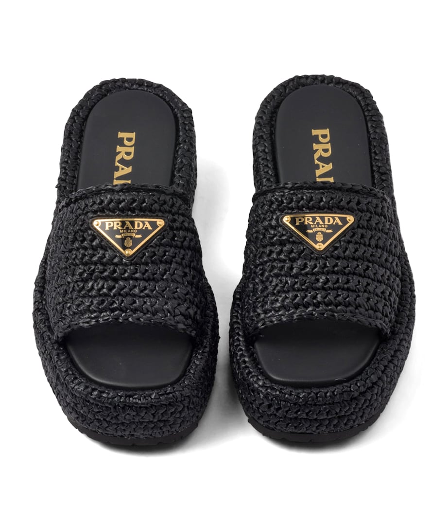 Crochet Flatform Slides 35 F0002 Image 5