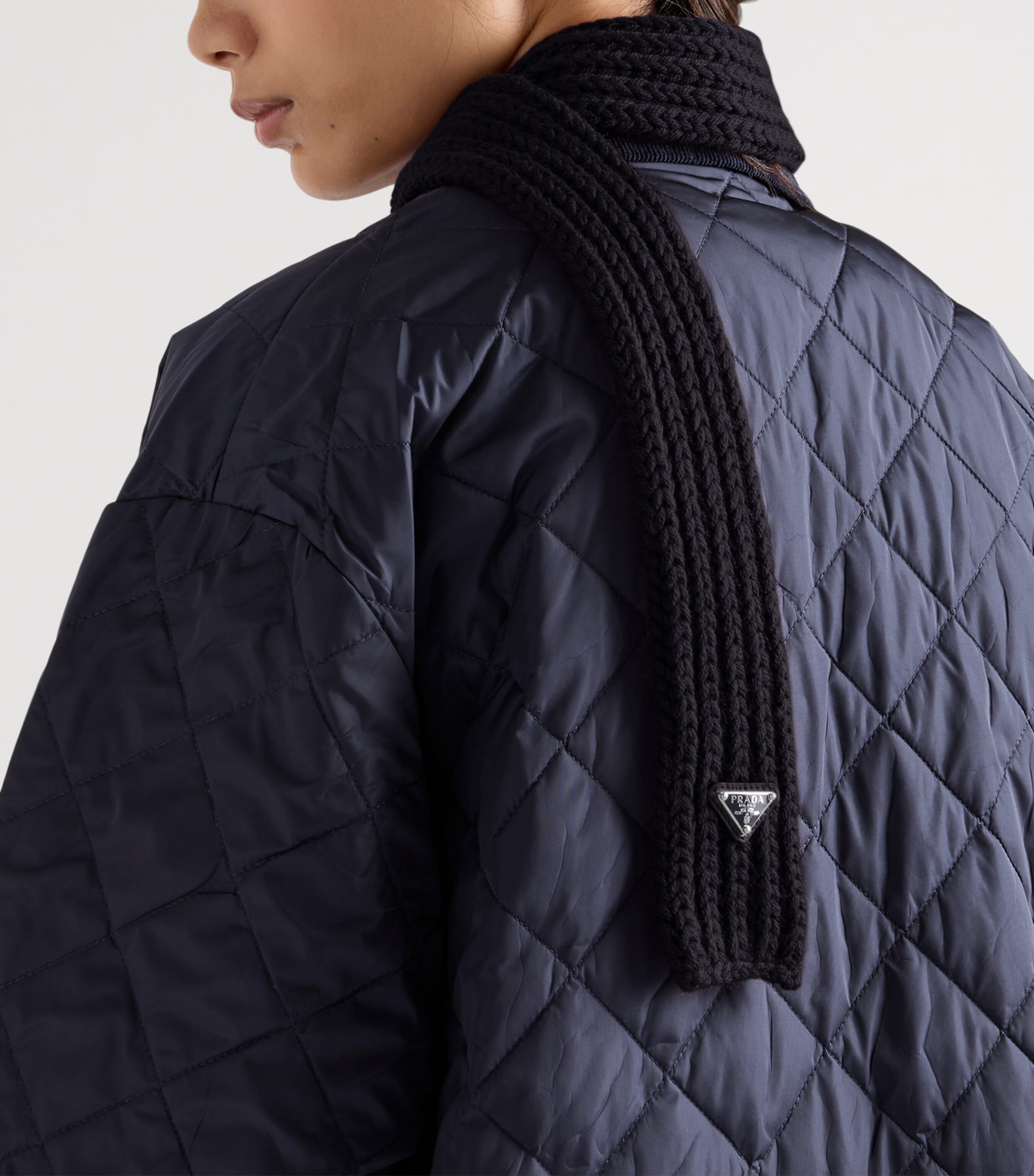 Wool Logo Scarf F0002 Image 2