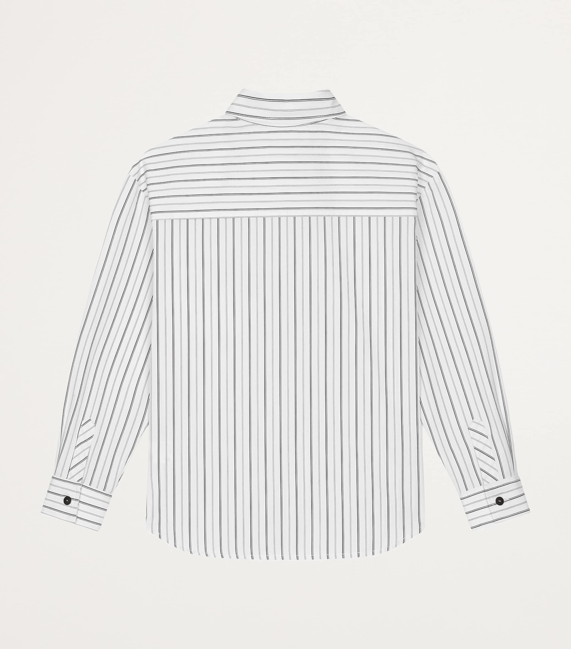 Dolce&Gabbana Kids Cotton Stripe Shirt (8-12+ Years) Striped Image 2
