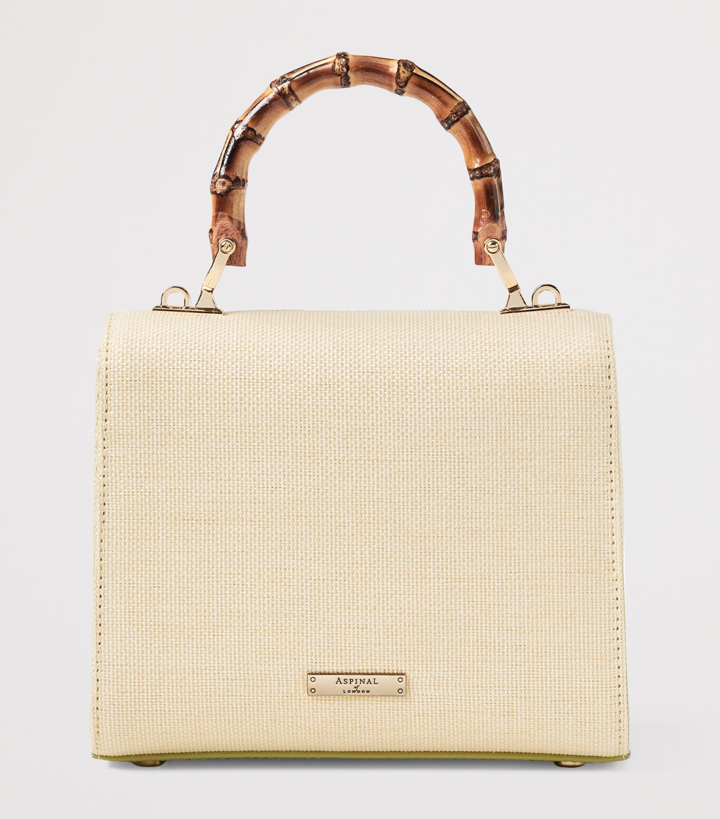 Raffia Floral Embroidery Mayfair Bag MULTI Image 3