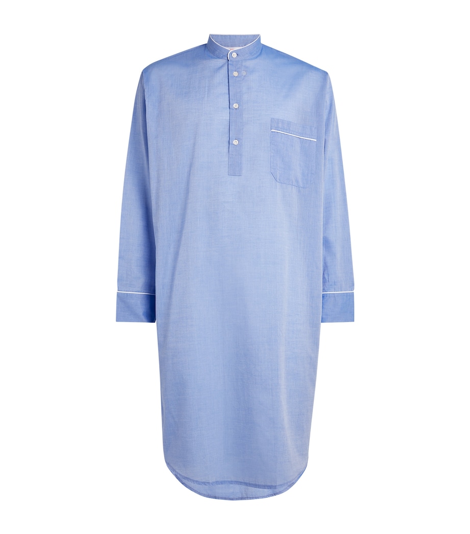 Longline Nightshirt BLUE Image 1