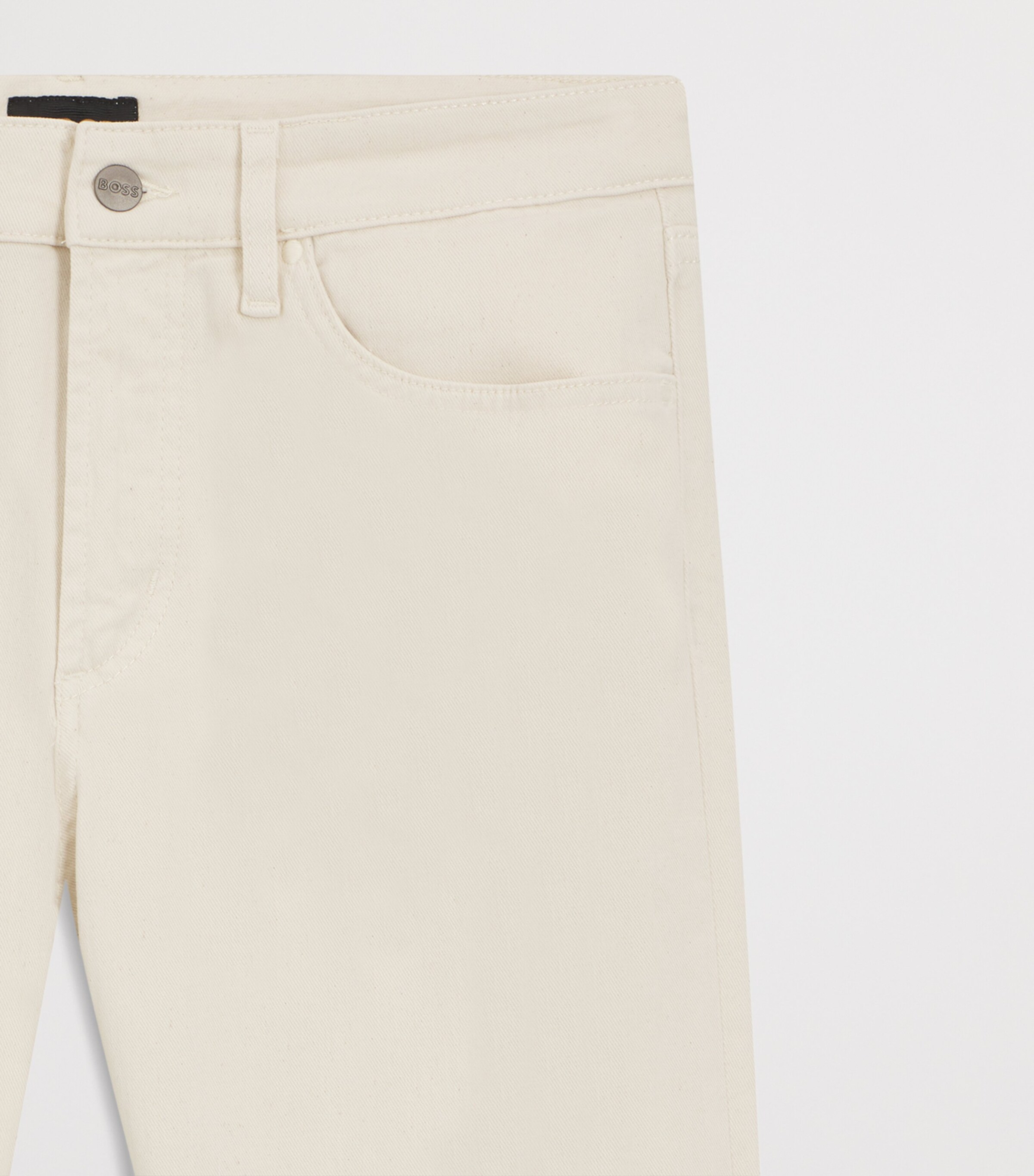 BOSS Mens Stretch-Denim Slim Jeans Image 5