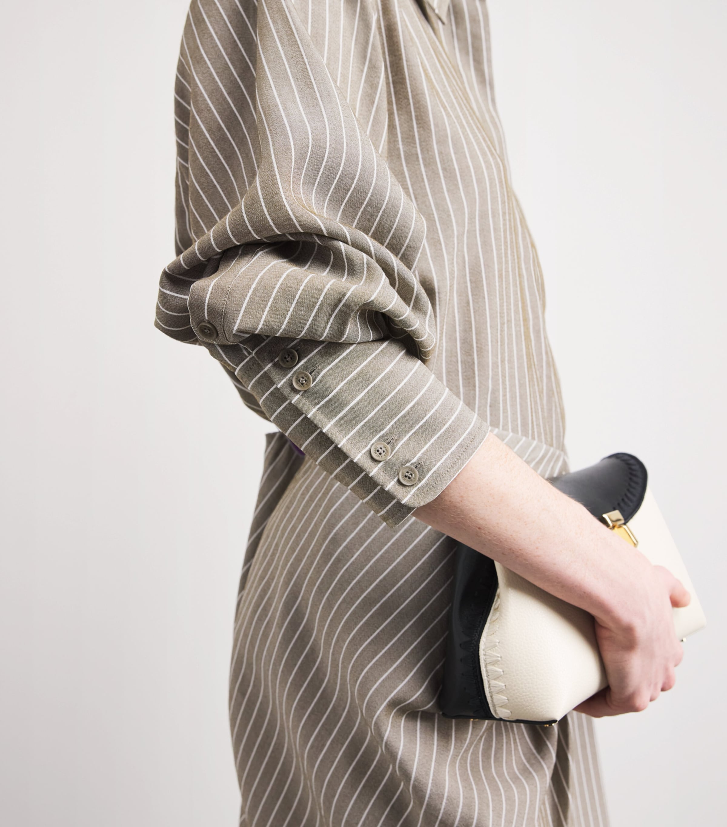 Illias Stripe Shirt M00 ECRU Image 6