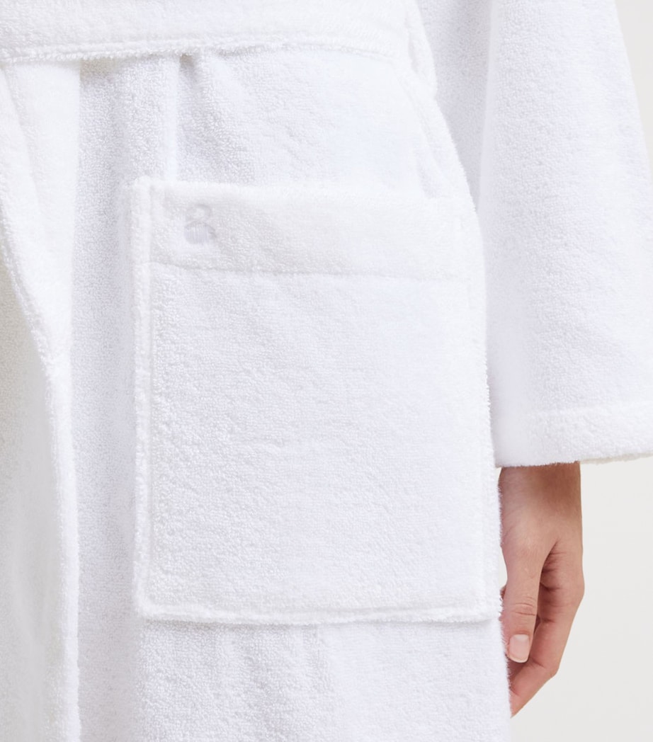 Yves Delorme Womens Étoile Bathrobe (Large) Image 4