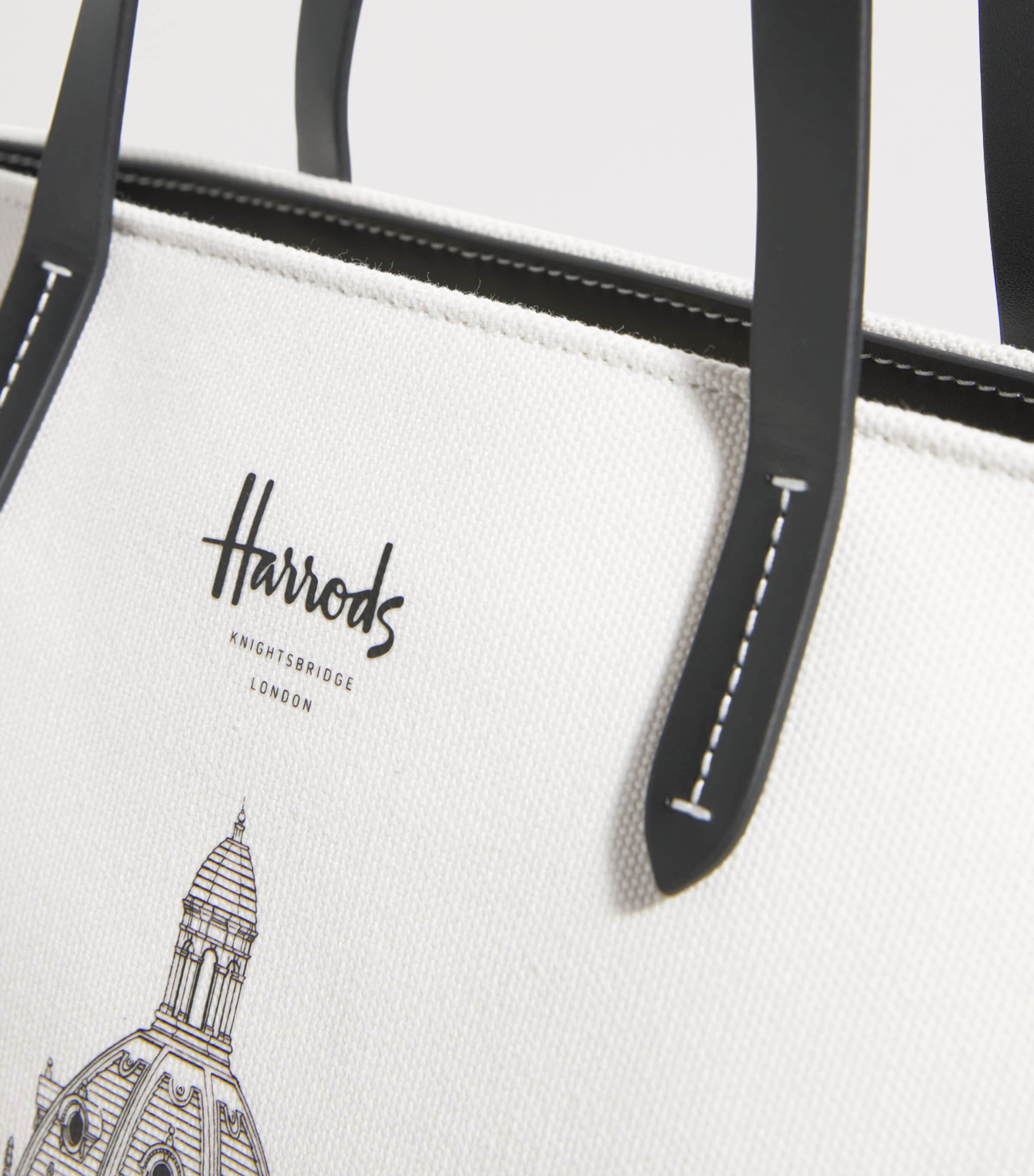 Building Landscape Shopper Bag CREAM Image 3