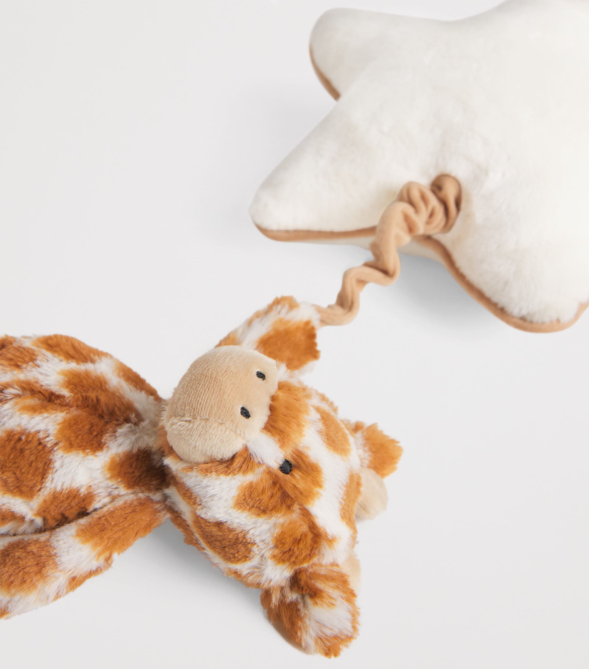 Amuseables Bashful Giraffe Musical Pull ORANGE Image 3