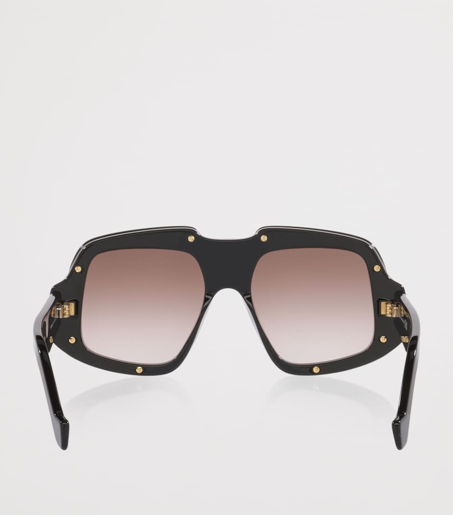 LOEWE Anagram Oversized Square Sunglasses Black Image 4