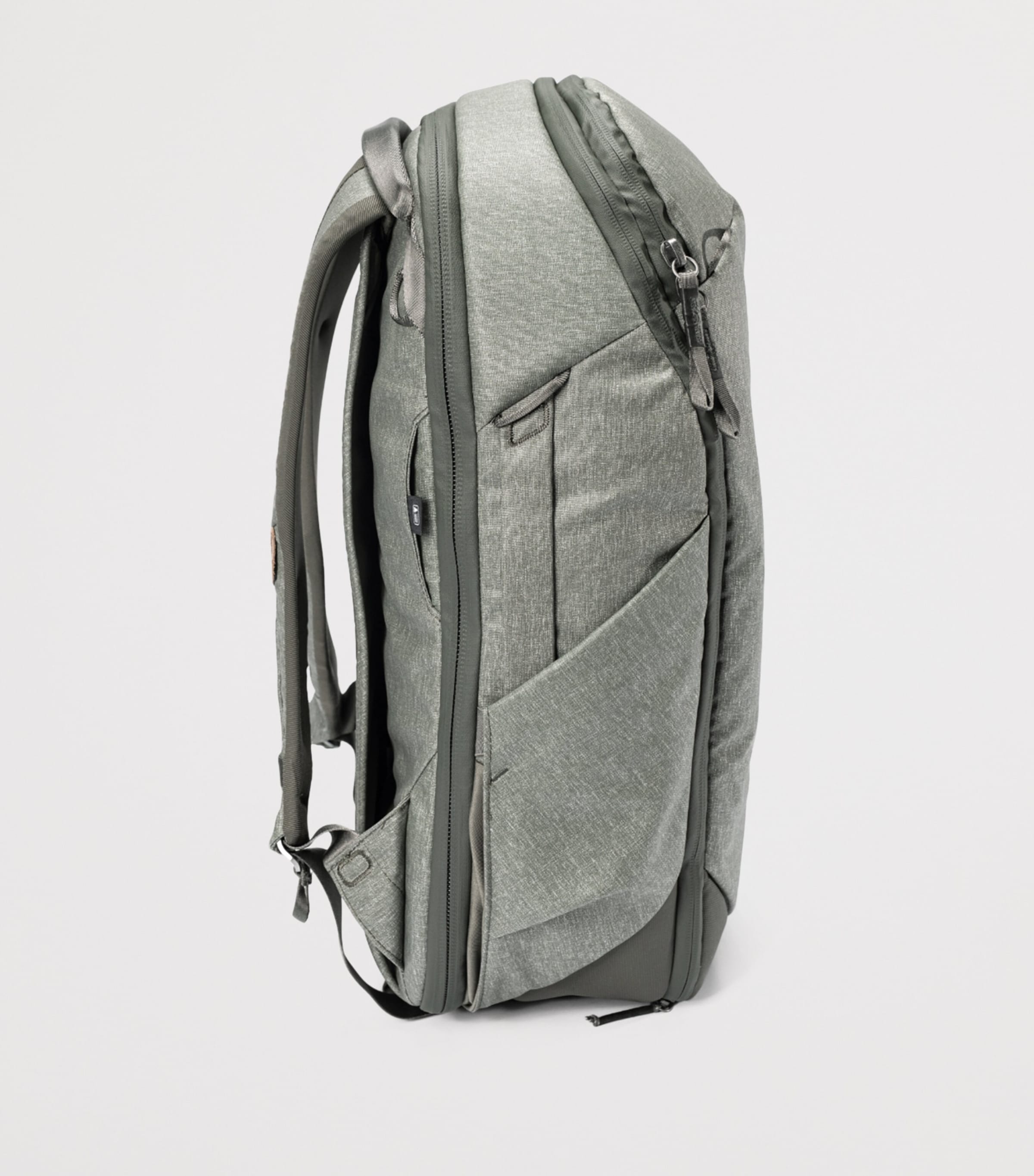 Canvas Expandable Travel Backpack SAGE Image 5