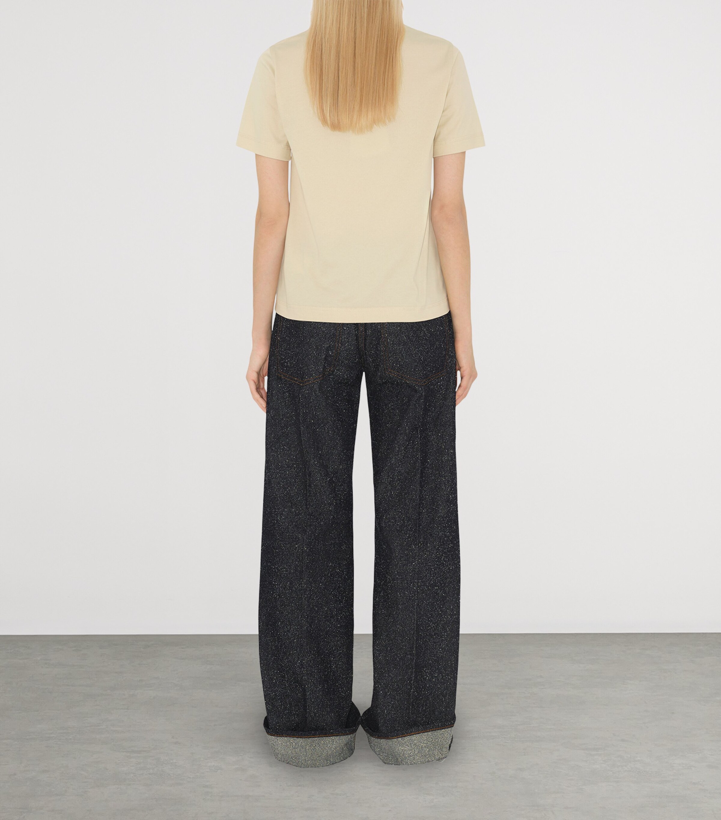 Check-Patch T-Shirt NUTMEG Image 3