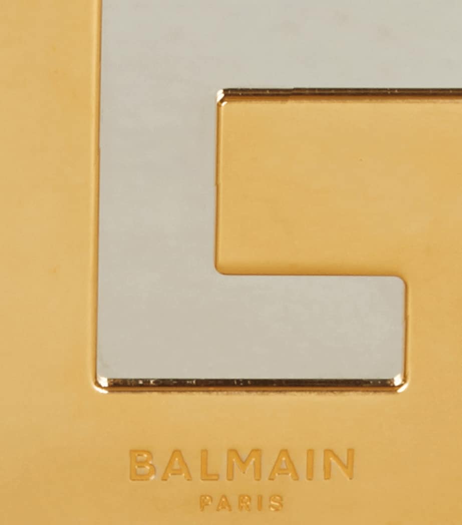 Metal Monogram Clutch Bag IAB OR/ARGENT Image 6