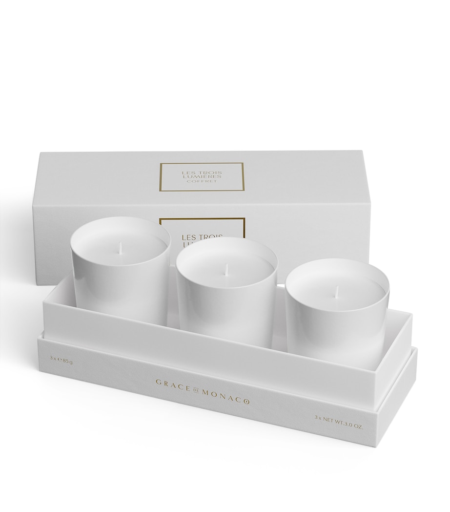 Les Trois Lumieres Votive Set (3 x 85g) NO COLOUR Image 3