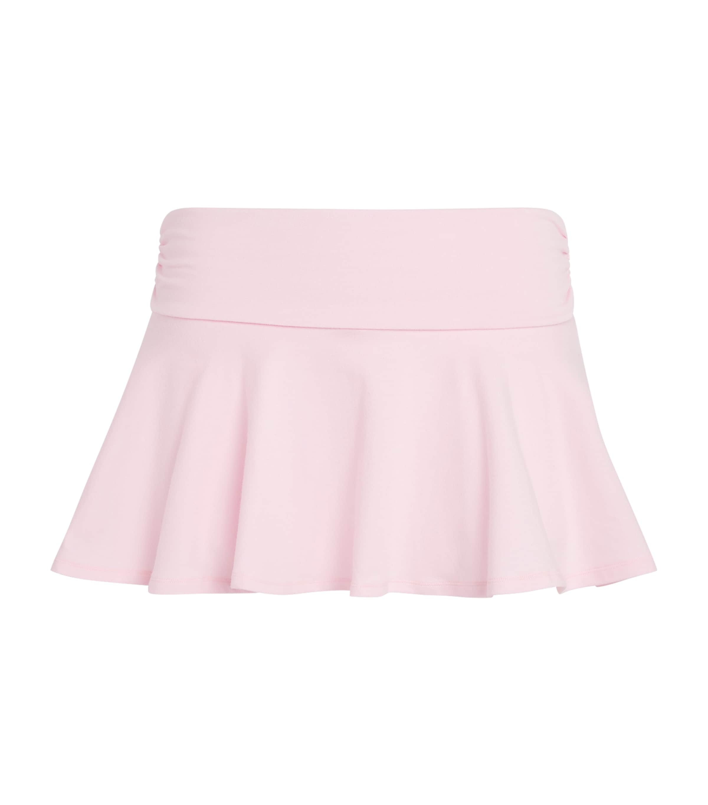 Skims Womens Fold-Over Mini Skort Cherry Blossom Image 1