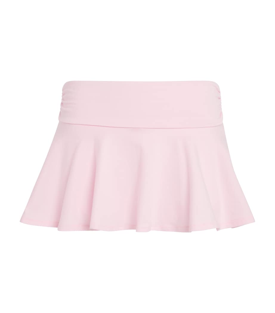 Skims Womens Fold-Over Mini Skort Cherry Blossom Image 1