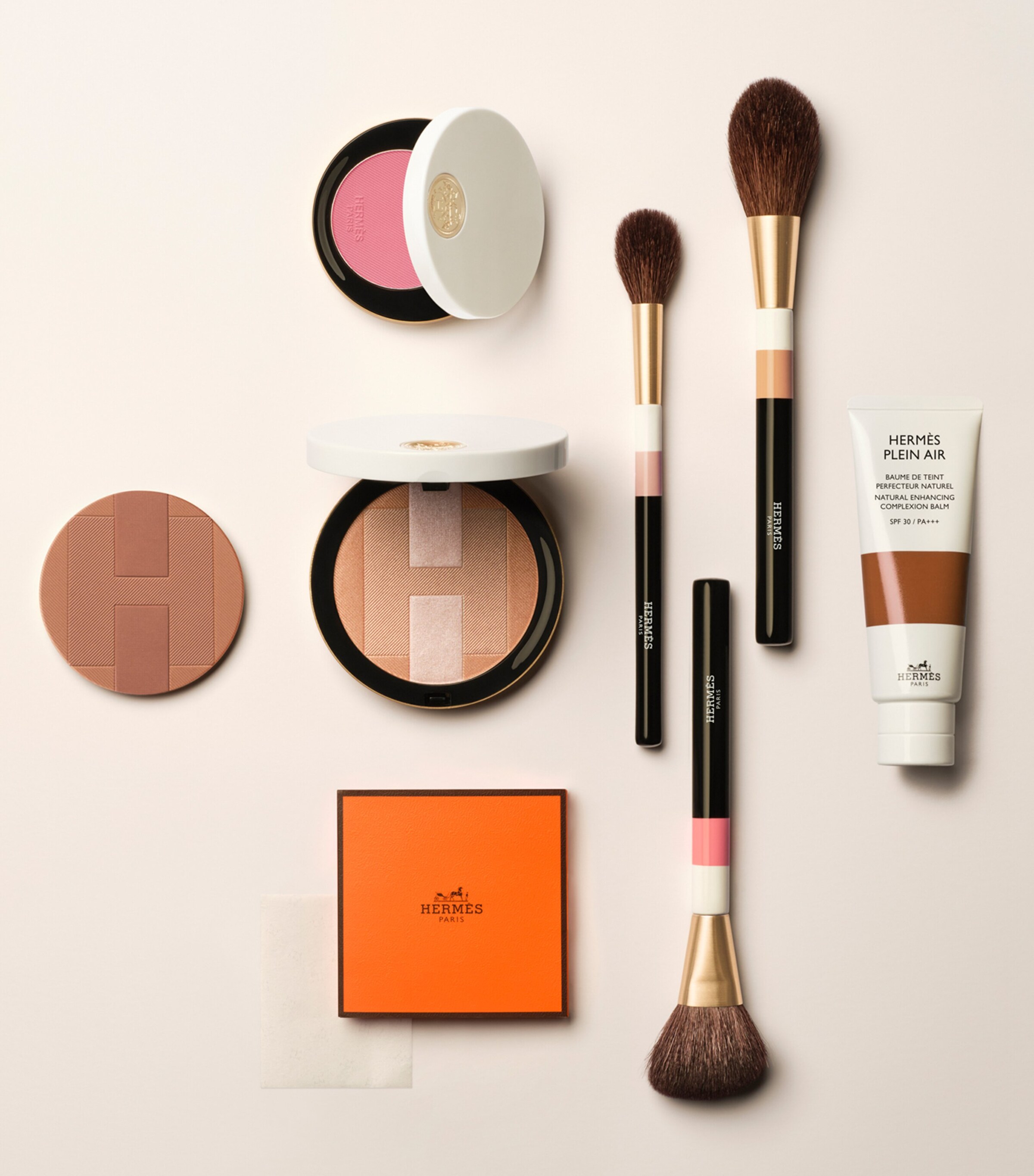 HERMÈS Hermès  Plein Air H Trio Healthy Glow Mineral Powder - 05 Colorado Colorado Image 9