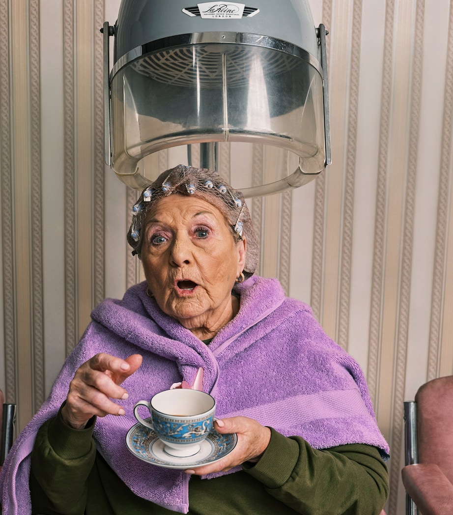 Florentine Turquoise Teacup & Saucer TURQUOISE Image 2