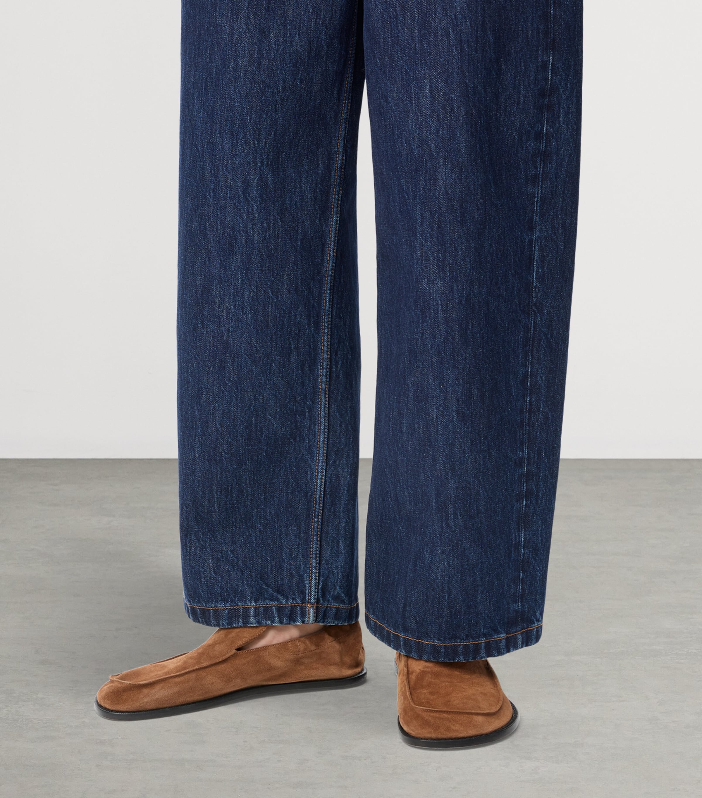 Suede Flex Loafers CHOCOLATE Image 2